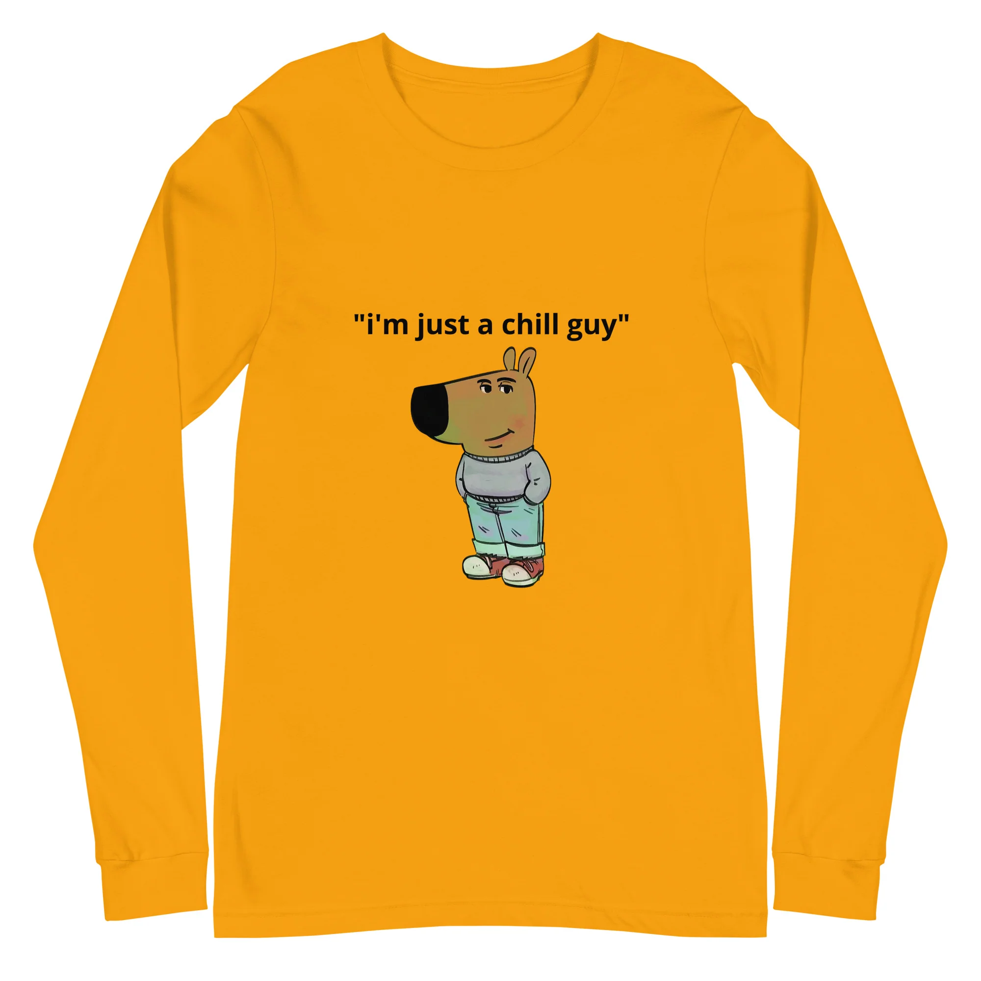 i'm just a chill guy long sleeve - Image 5