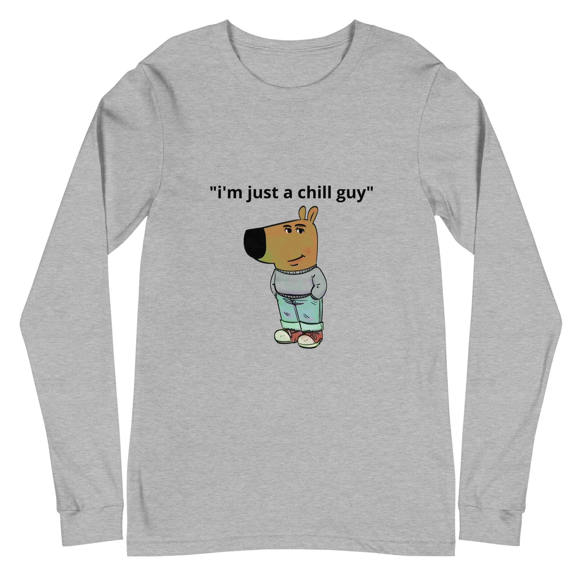 i'm just a chill guy long sleeve - Image 7