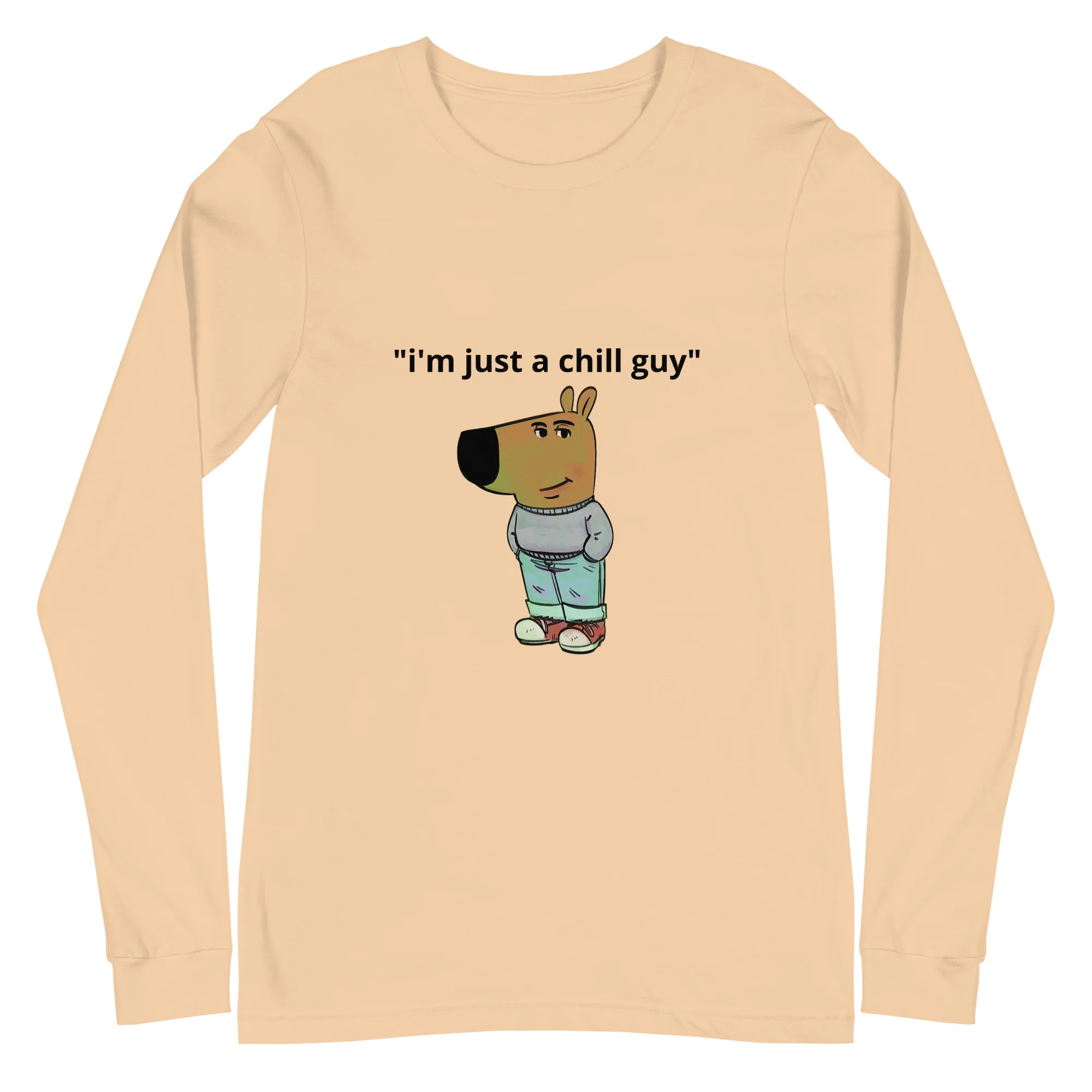 i'm just a chill guy long sleeve - Image 9
