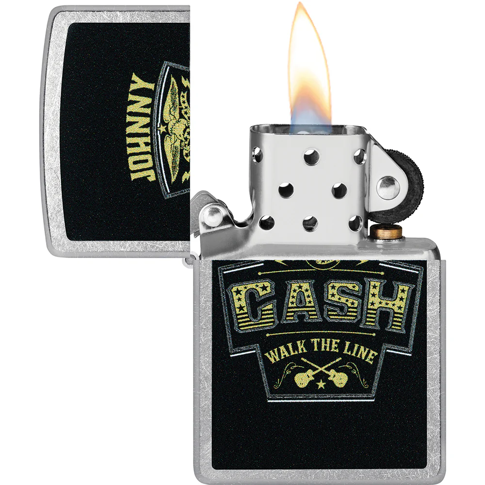 Johnny Cash Zippo Lighter - Image 3