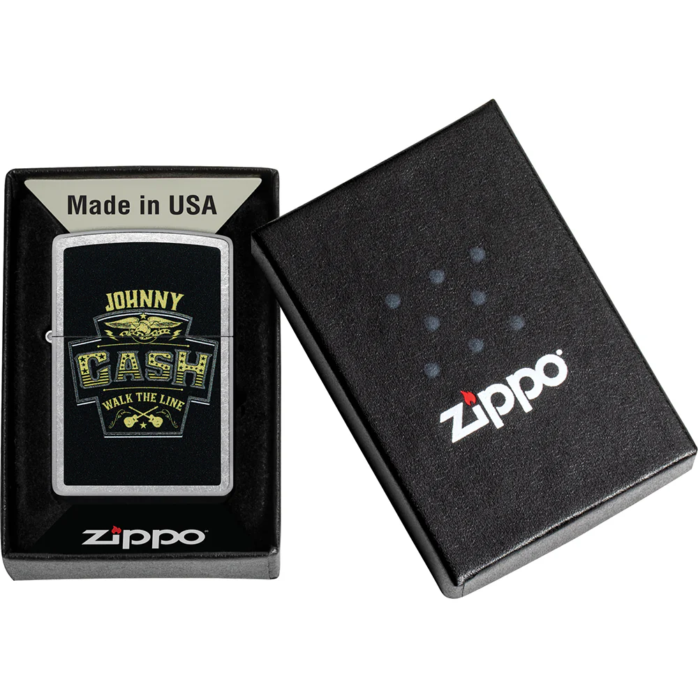 Johnny Cash Zippo Lighter - Image 6