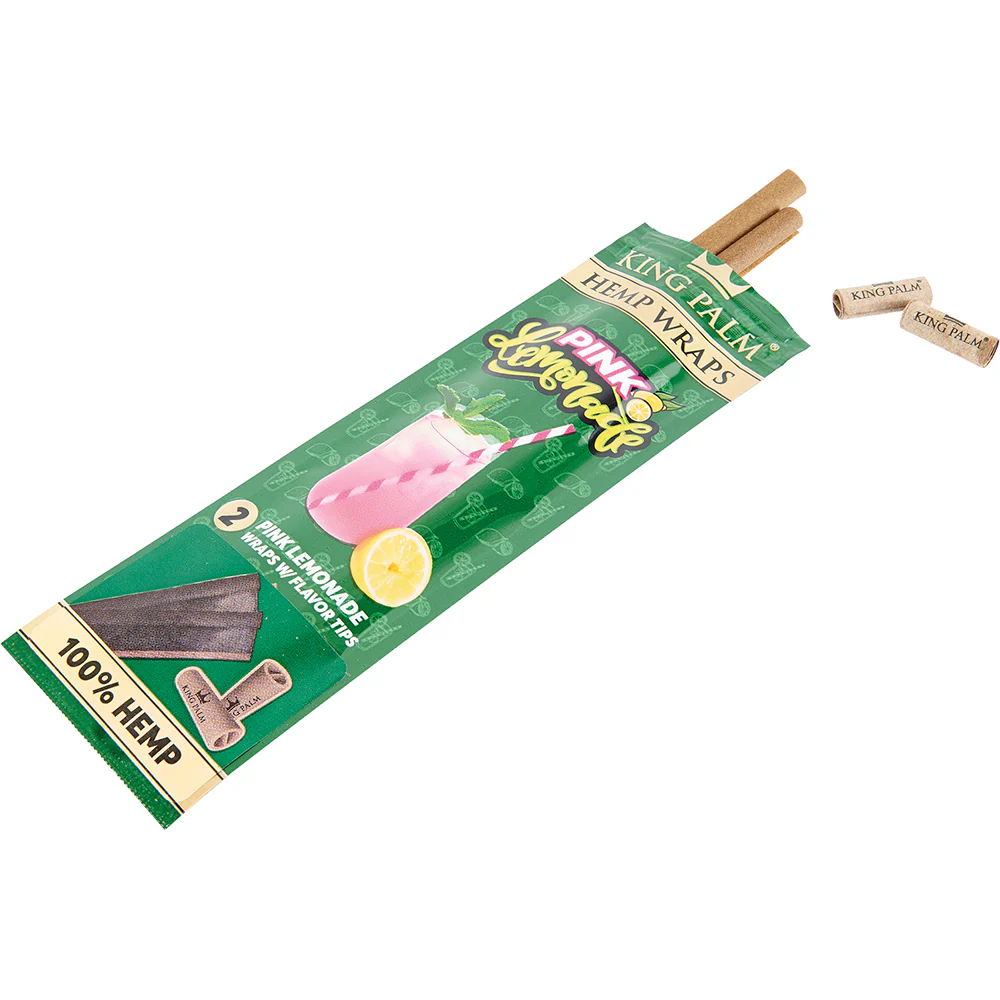 King Palm Hemp Wrap (Pink Lemonade) (30 Wraps) - Image 4