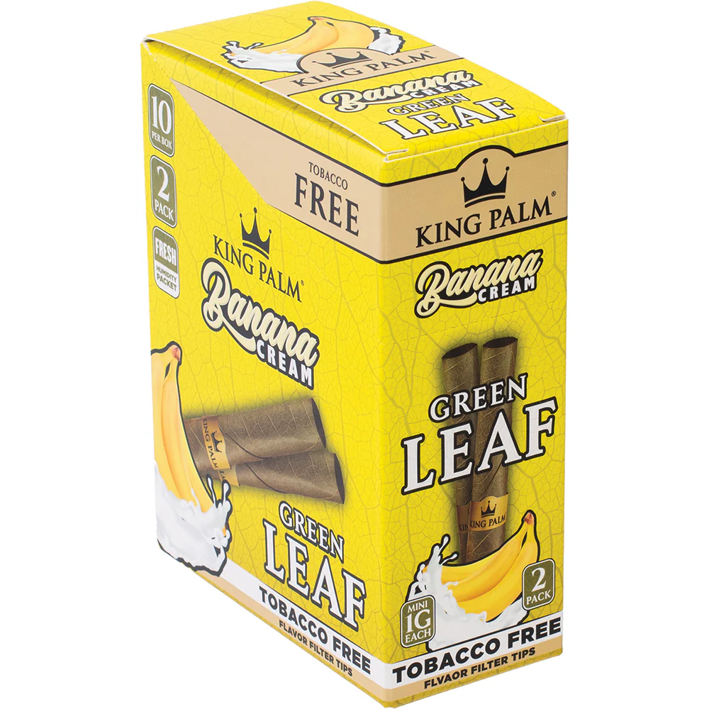 King Palm Mini Cones (Banana Cream) (20 Cones)
