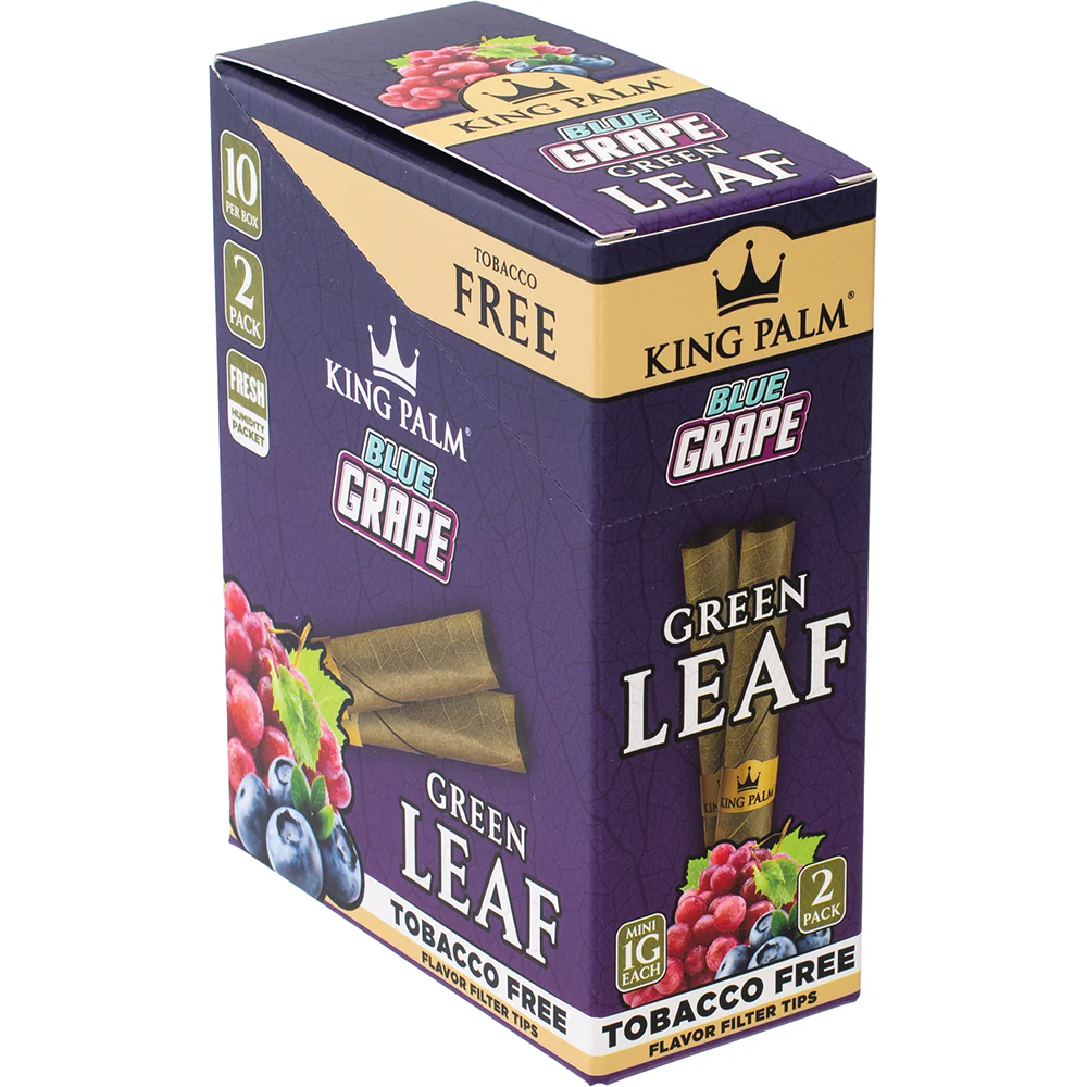 King Palm Mini Cones (Blue Grape) (20 Cones)