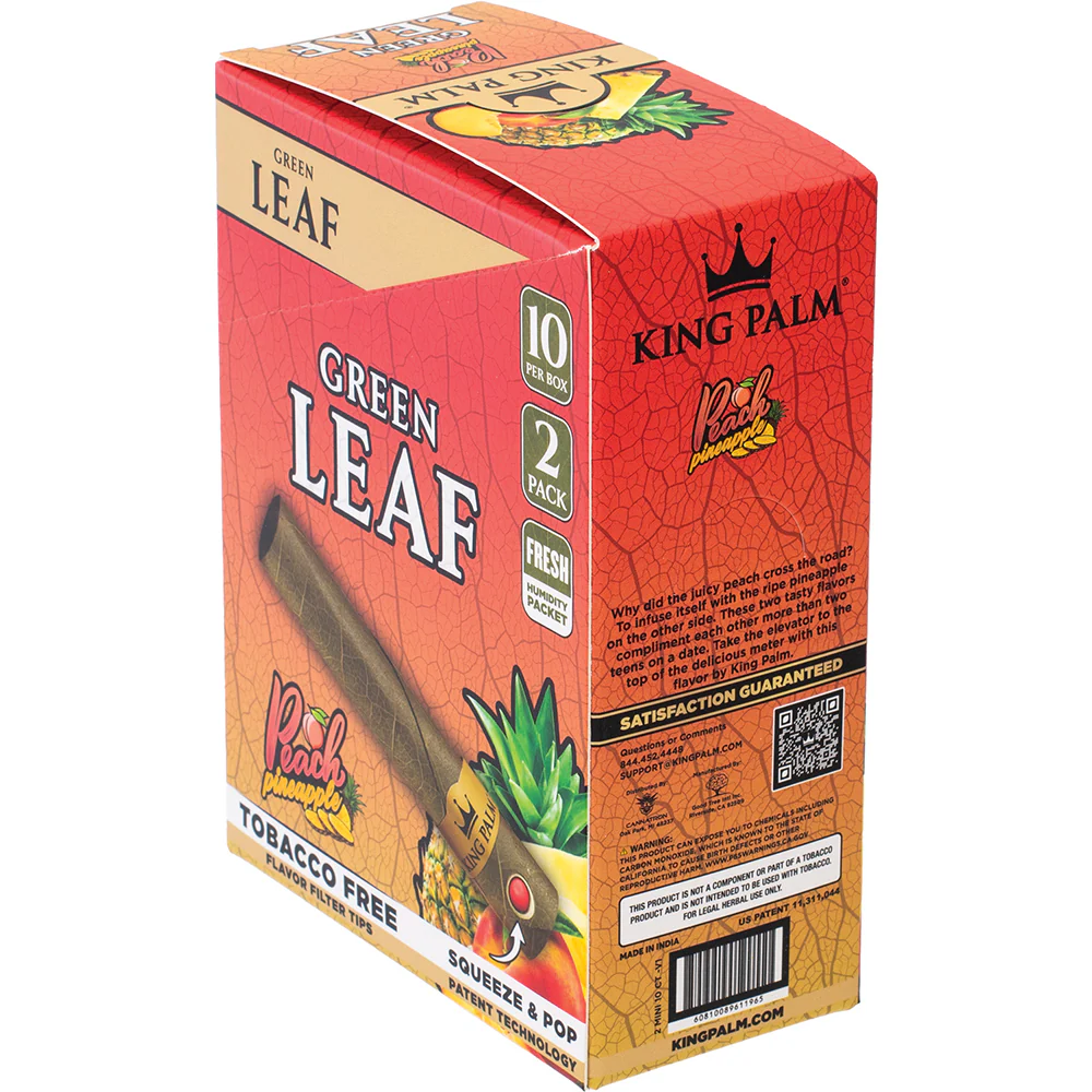 King Palm Mini Cones (Peach Pineapple) (20 Cones) - Image 2