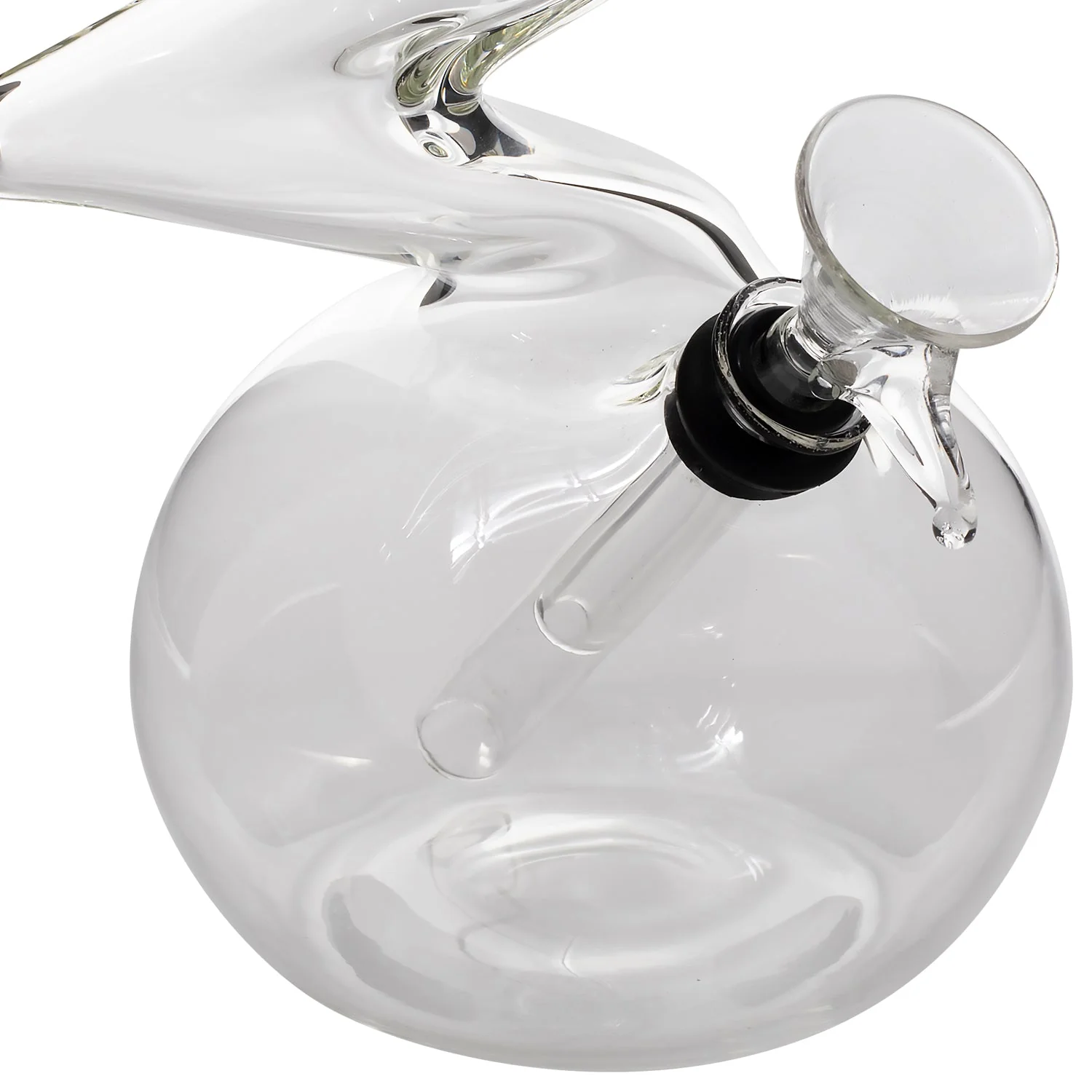 LA Pipes "Jacob's Ladder" Crystal Clear Zong Bong - Image 8