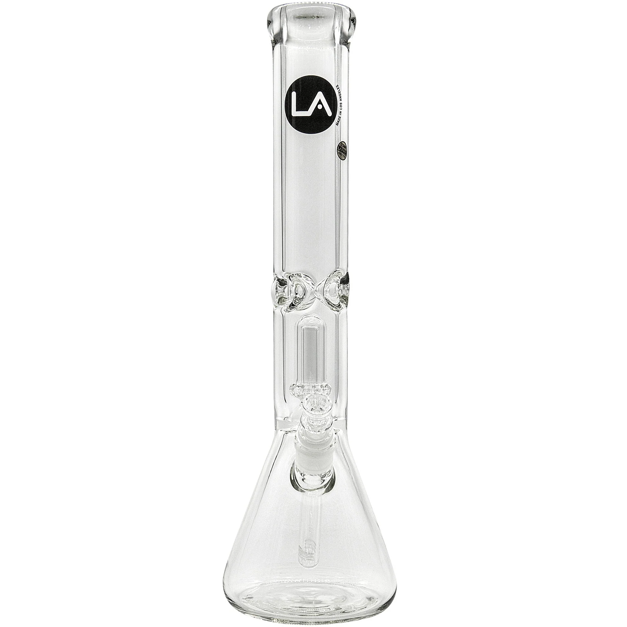 LA Pipes "King Bong" Ultra Heavy 9mm Shower-Head Beaker Bong - Image 3