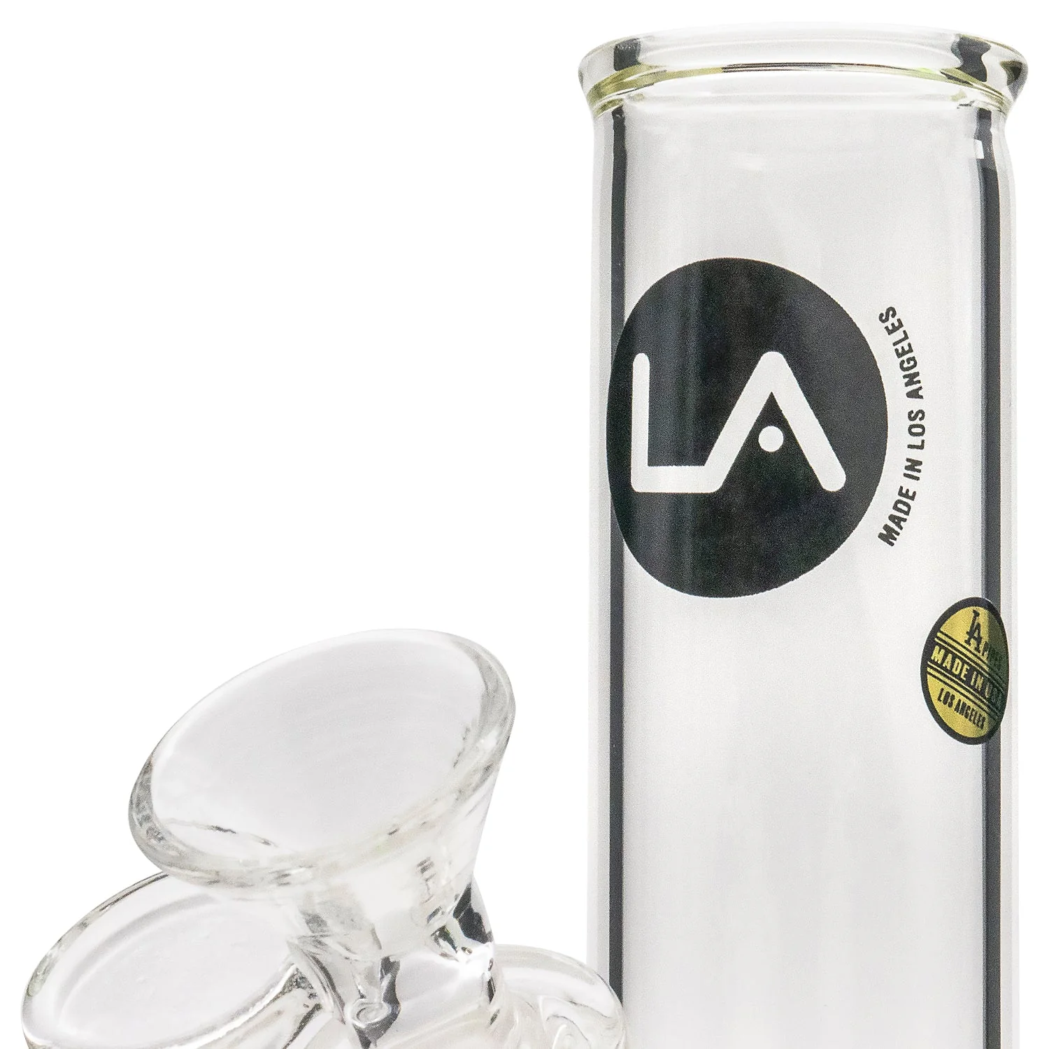 LA Pipes "No BS" 8 Inch Straight Bong - Image 10
