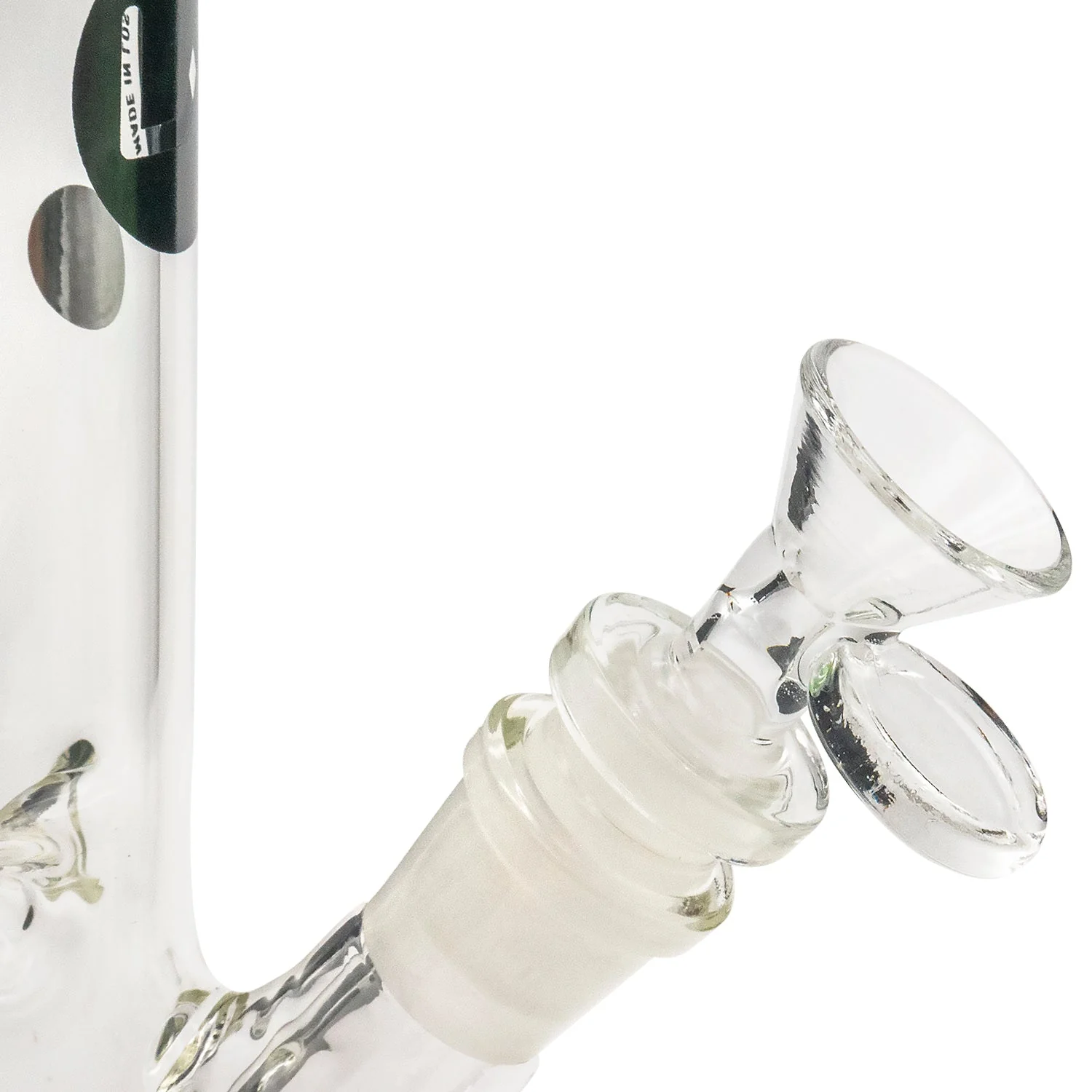 LA Pipes "No BS" 8 Inch Straight Bong - Image 11