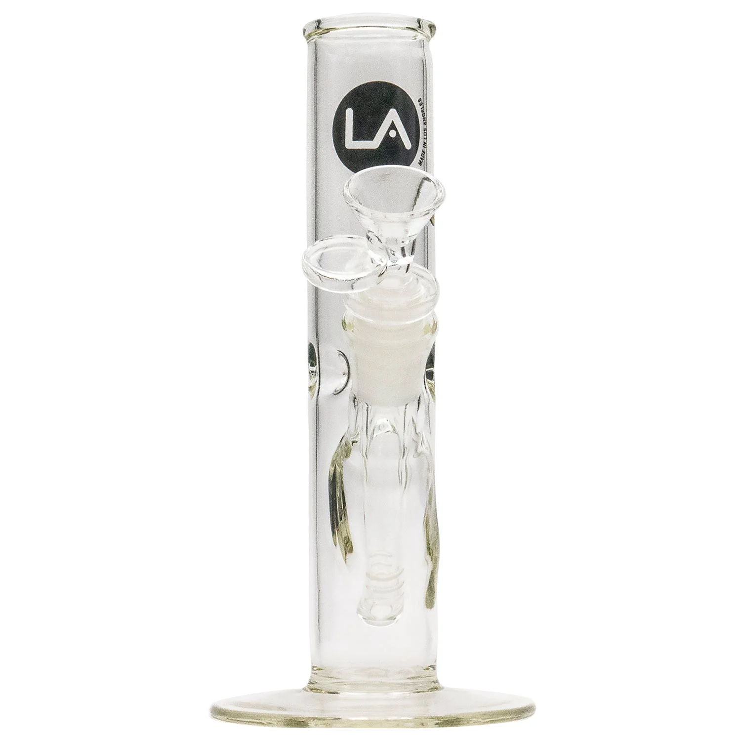 LA Pipes "No BS" 8 Inch Straight Bong - Image 3