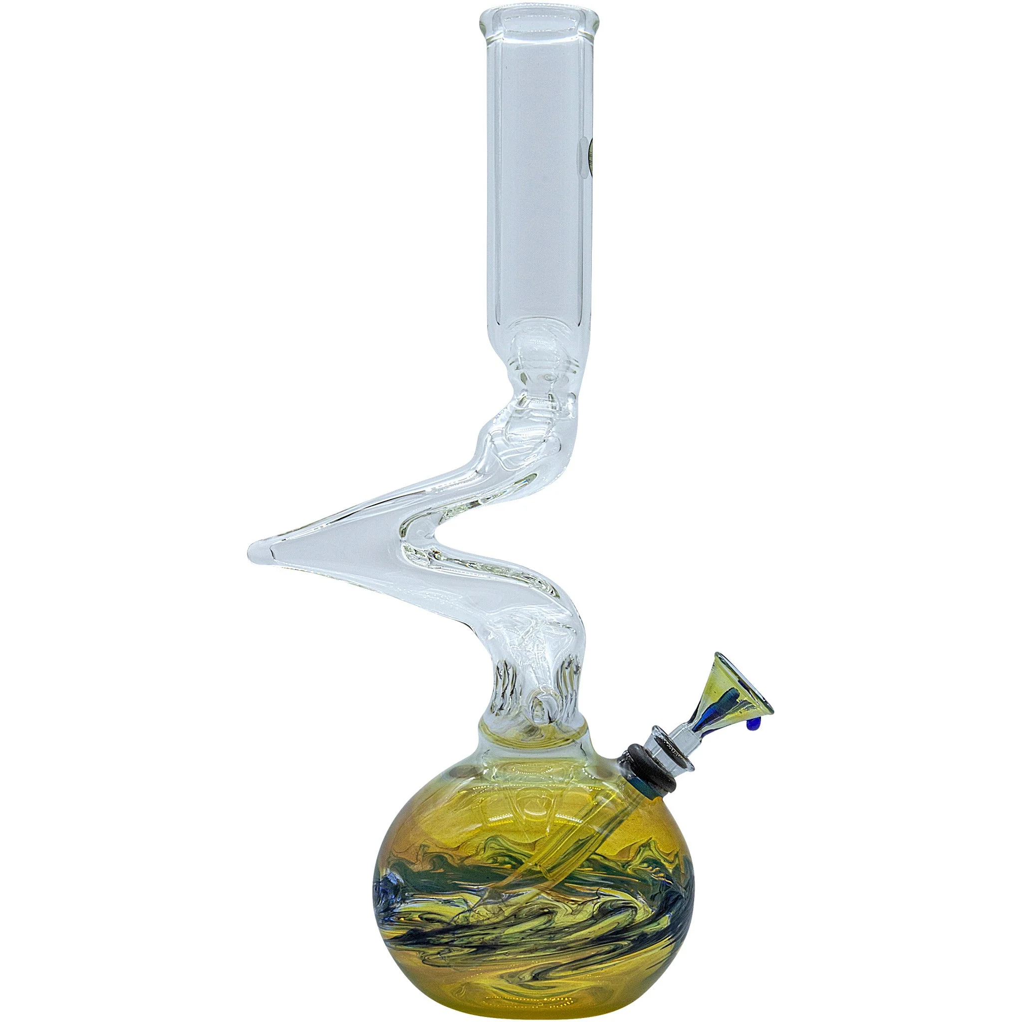 LA Pipes "Switchback" Bubble Base Bong - Image 12