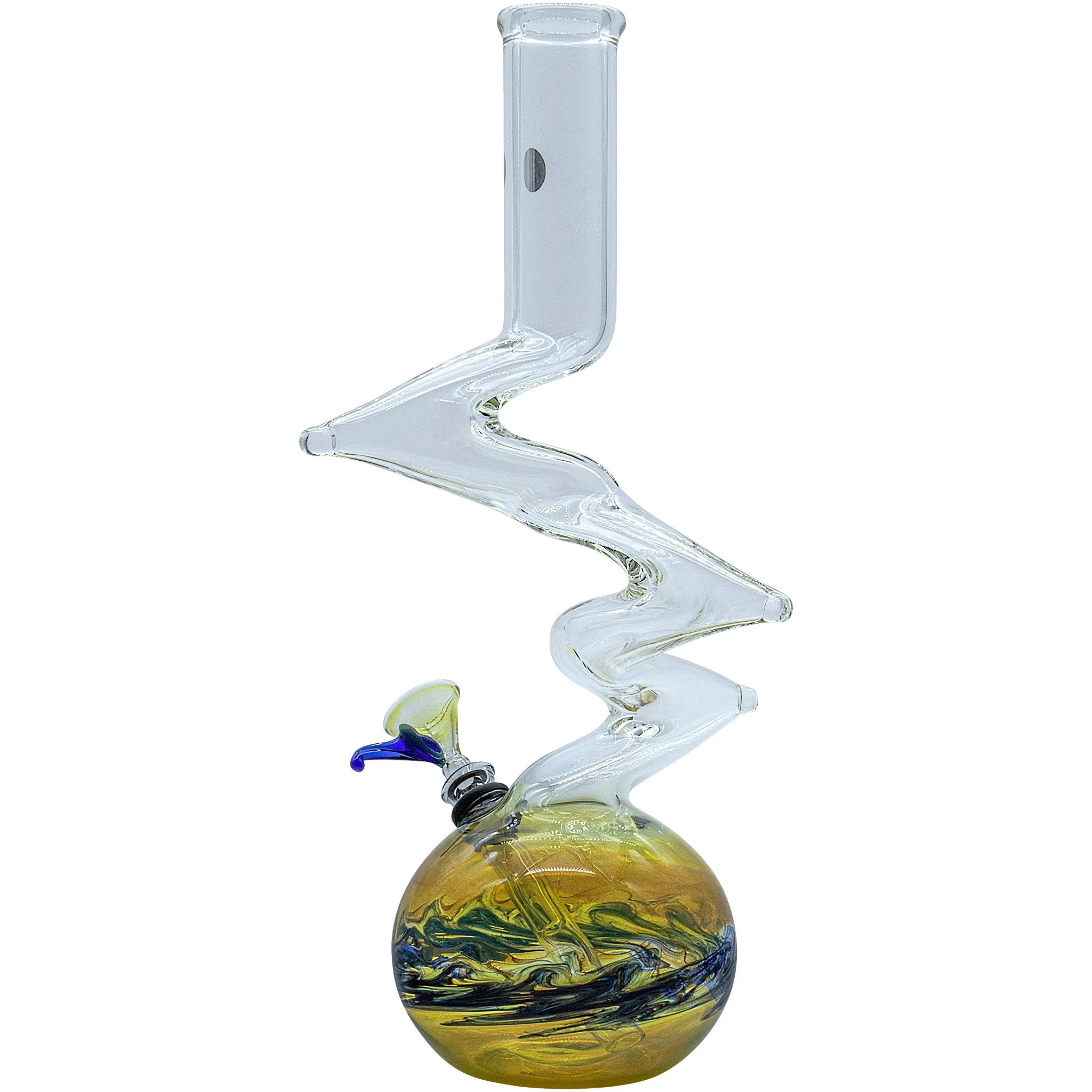 LA Pipes "Switchback" Bubble Base Bong - Image 13