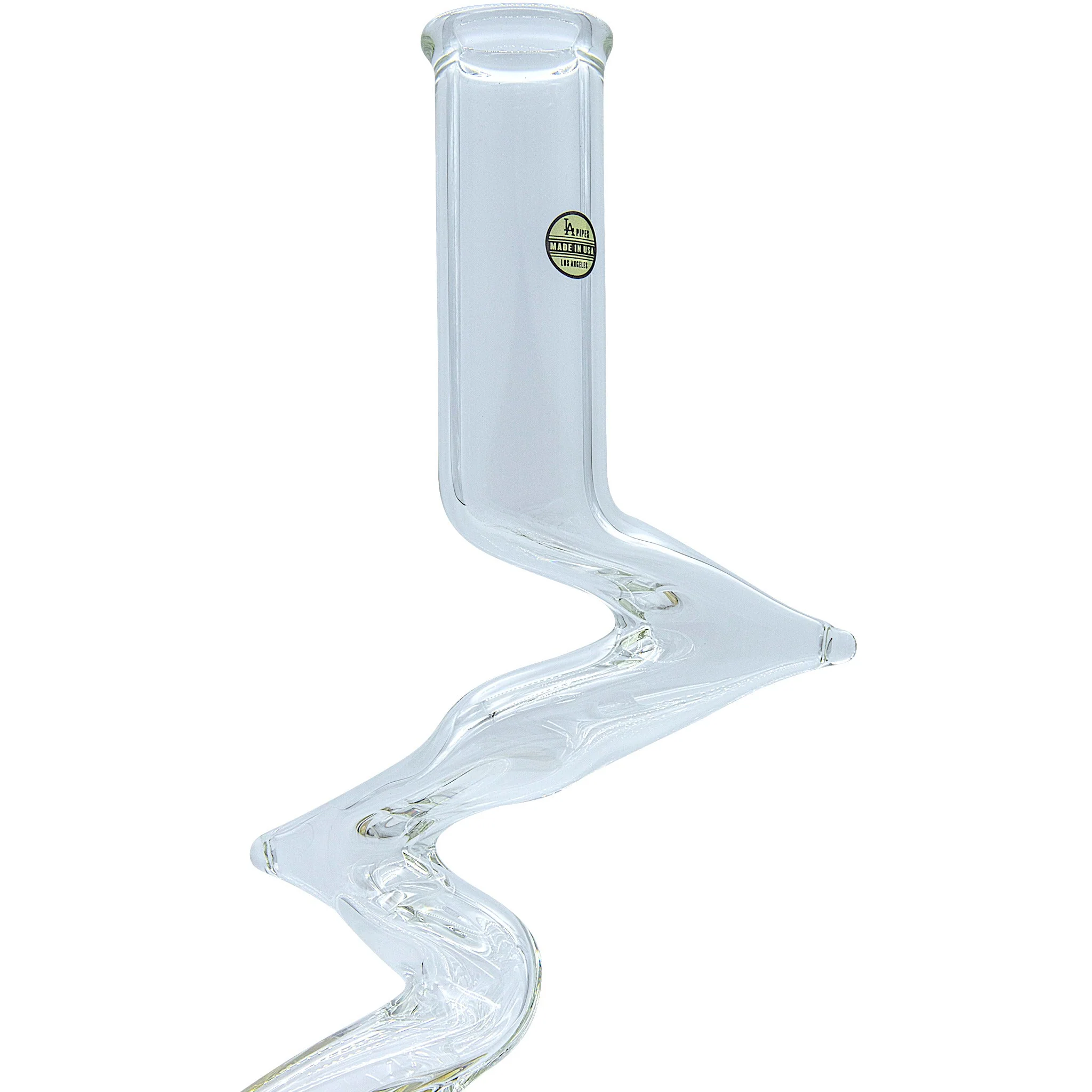 LA Pipes "Switchback" Bubble Base Bong - Image 17