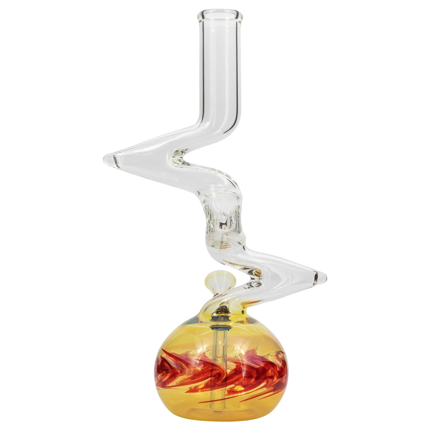 LA Pipes "Switchback" Bubble Base Bong - Image 3