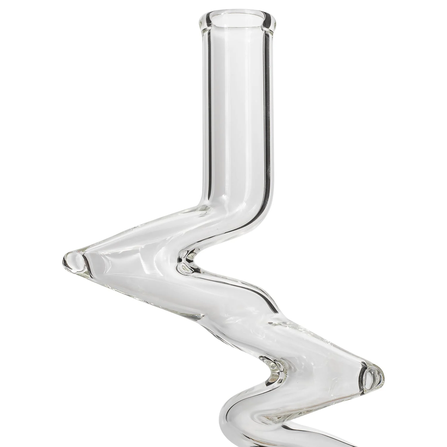 LA Pipes "Switchback" Bubble Base Bong - Image 7
