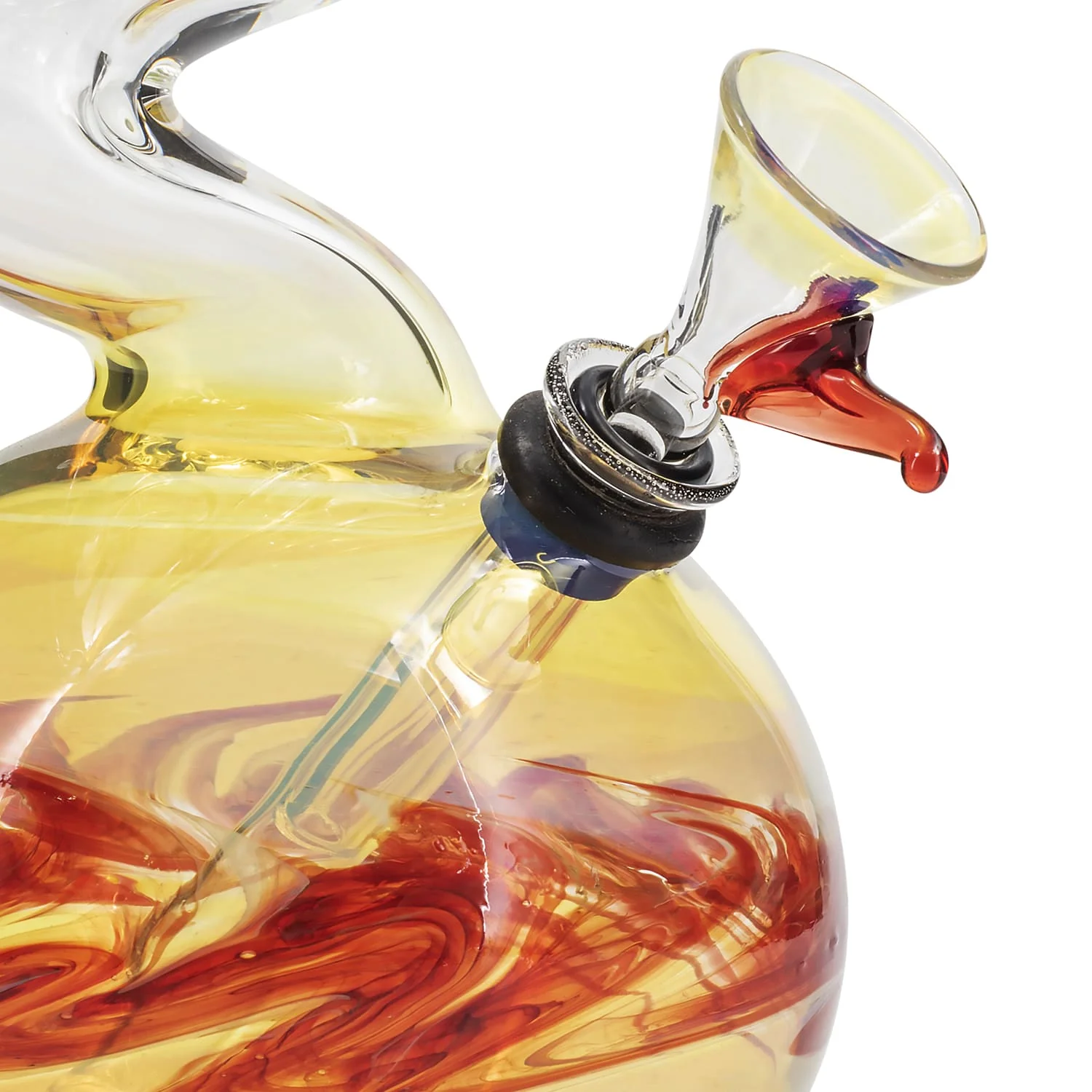 LA Pipes "Switchback" Bubble Base Bong - Image 8