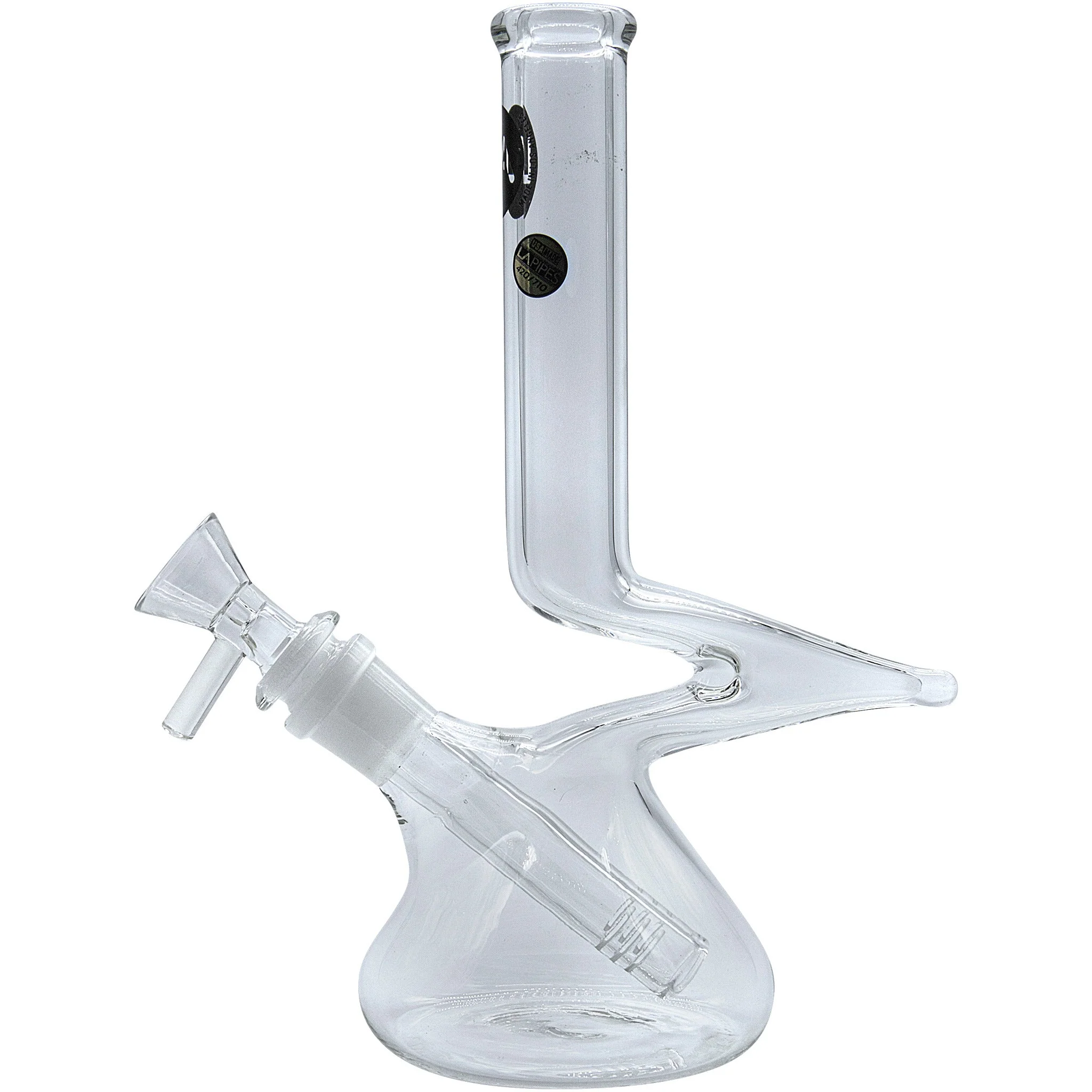 LA Pipes "The Zag" Beaker Zong Style Bong - Image 2