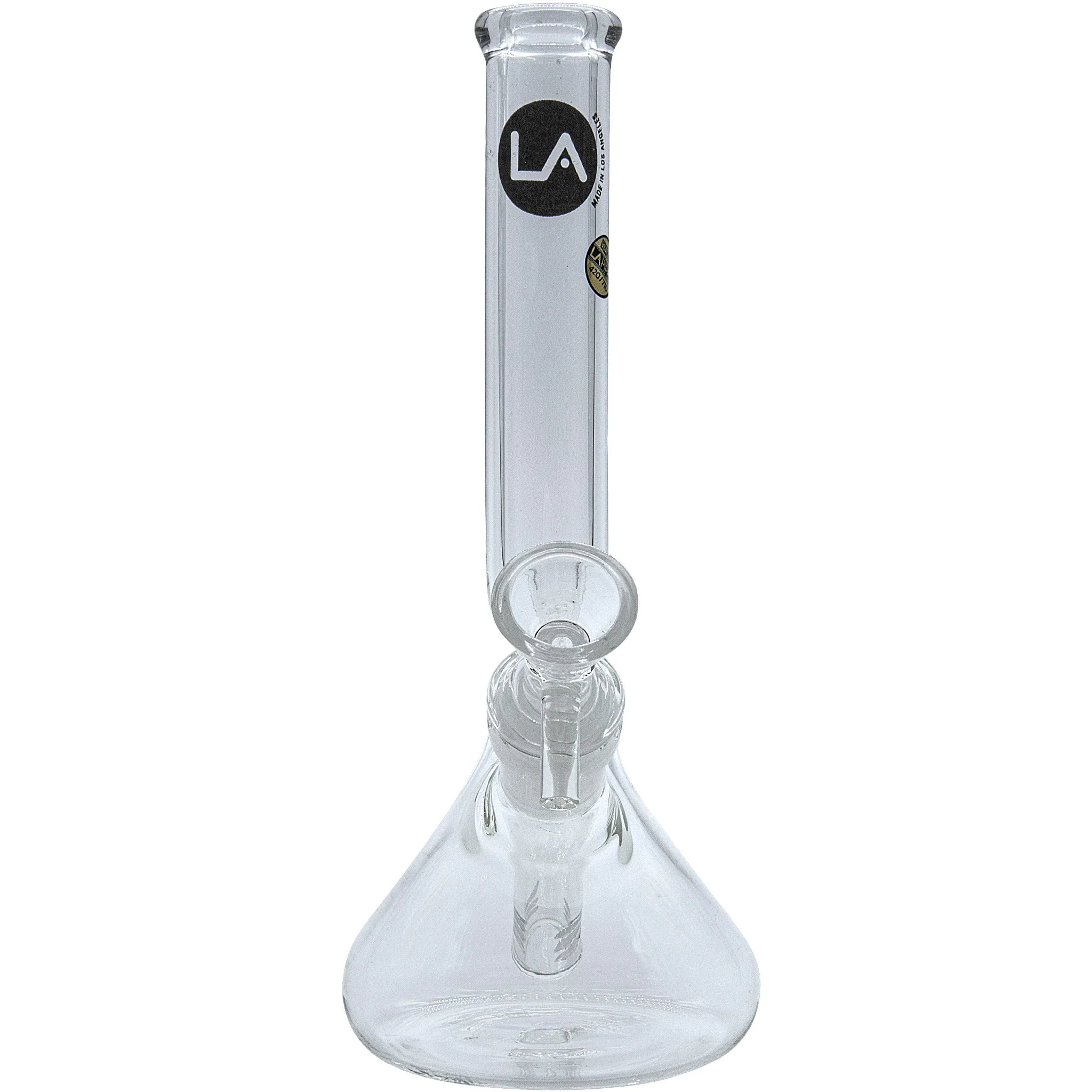 LA Pipes "The Zag" Beaker Zong Style Bong - Image 4