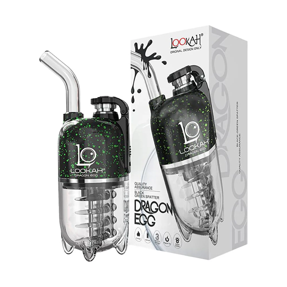 Lookah Dragon Egg eRig Bubbler (Spatter Edition) - Image 2