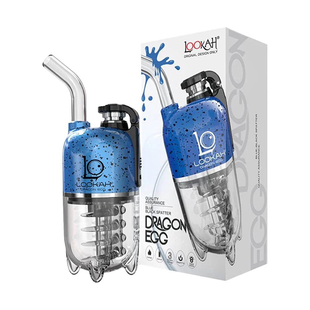 Lookah Dragon Egg eRig Bubbler (Spatter Edition) - Image 3