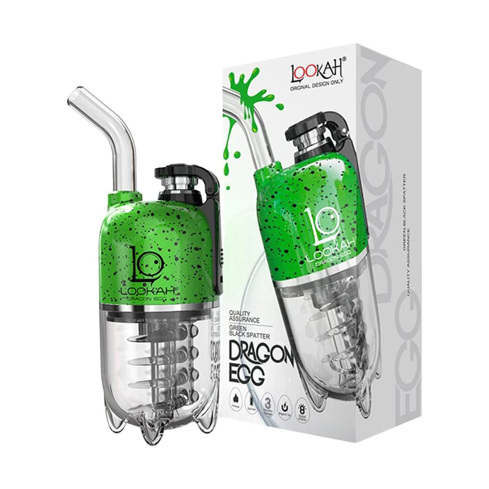 Lookah Dragon Egg eRig Bubbler (Spatter Edition) - Image 4