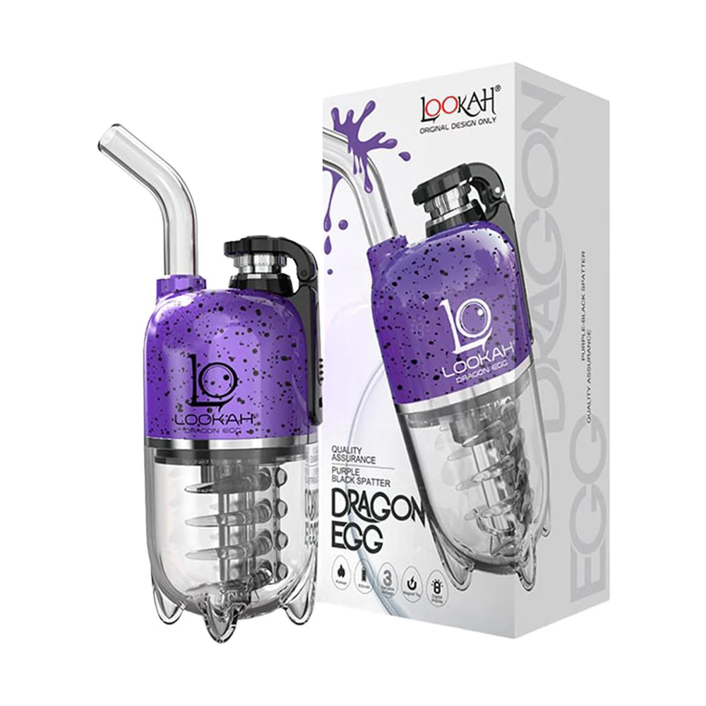 Lookah Dragon Egg eRig Bubbler (Spatter Edition) - Image 5