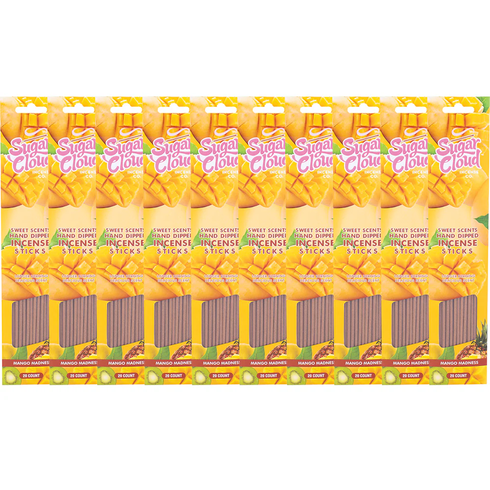 Mango Madness Sugar Cloud Incense (200 sticks) - Image 2