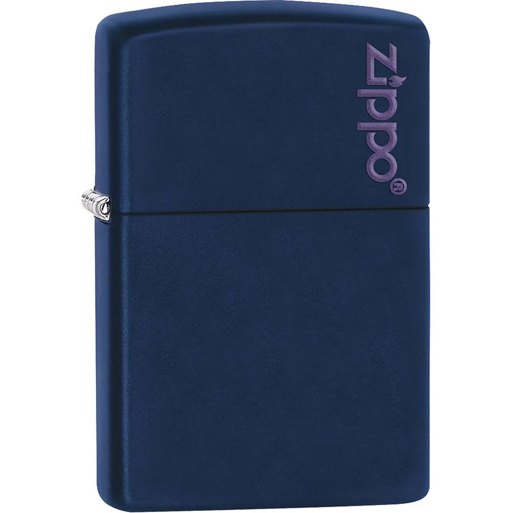 Matte Navy Zippo Lighter