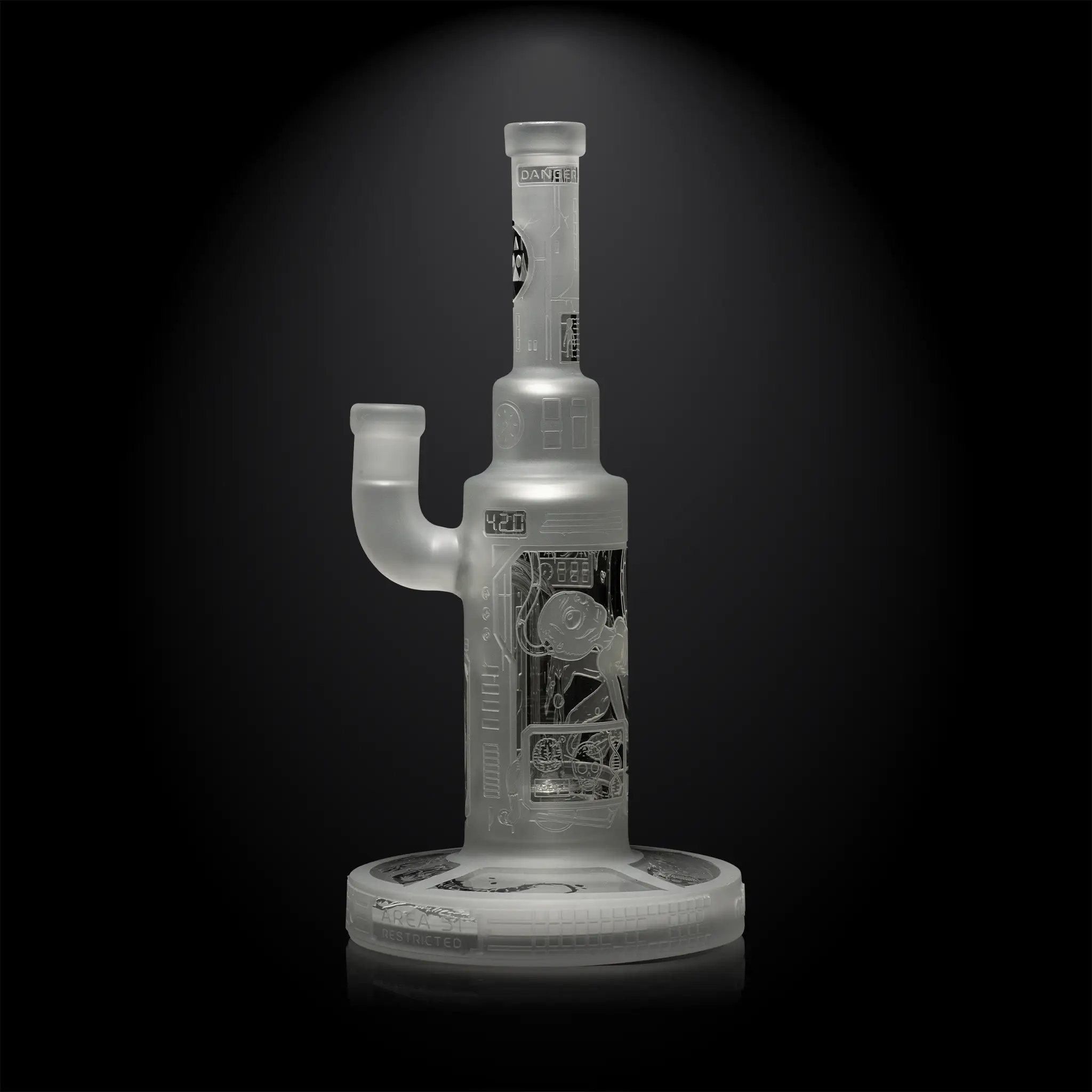 Milky Way Glass Area 51 9" Dab Rig - Image 2
