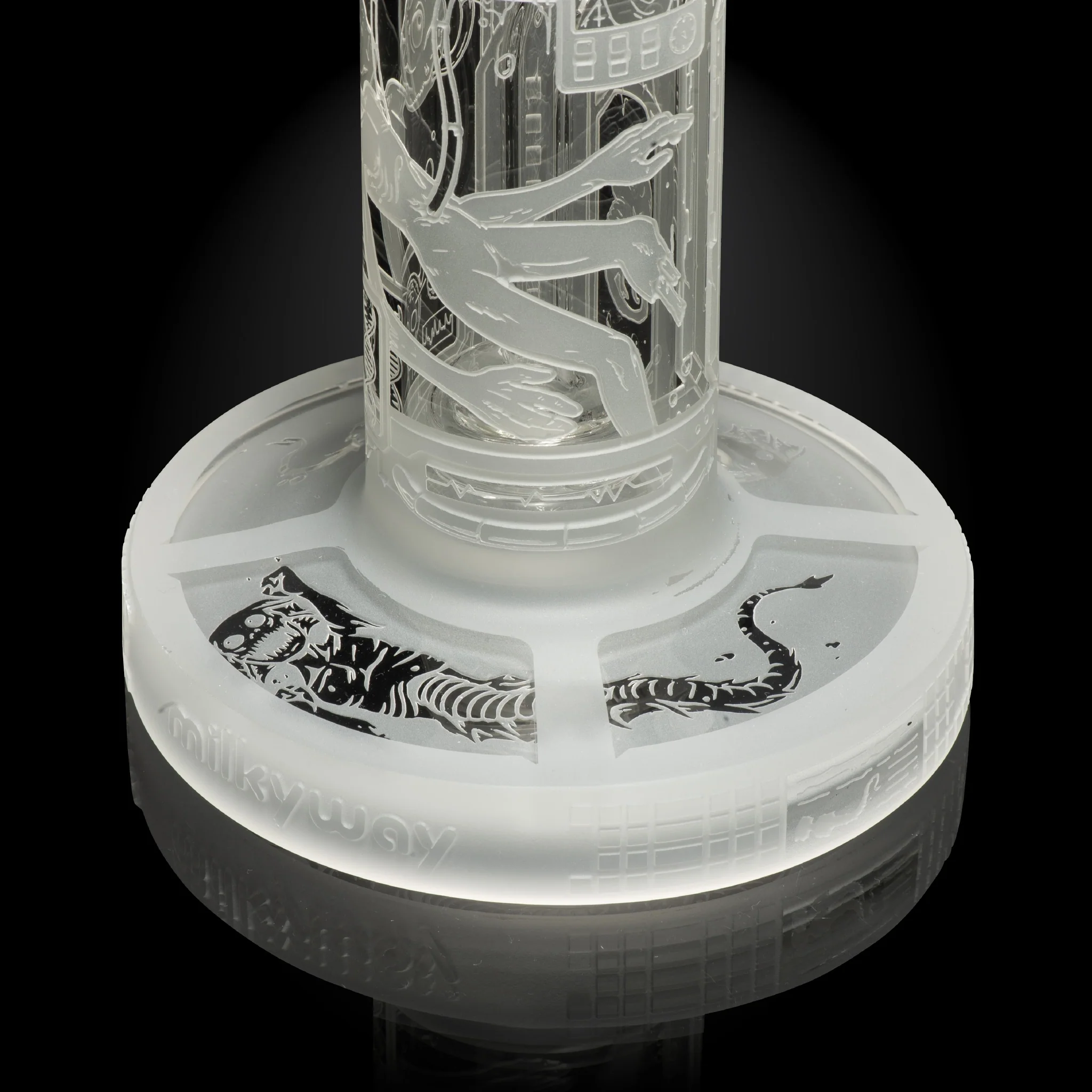 Milky Way Glass Area 51 9" Dab Rig - Image 3