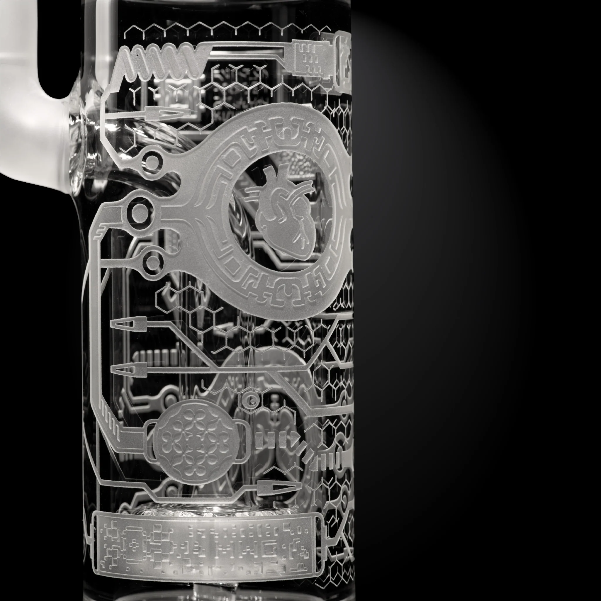 Milky Way Glass Hybrid Engine 9" Dab Rig - Image 3