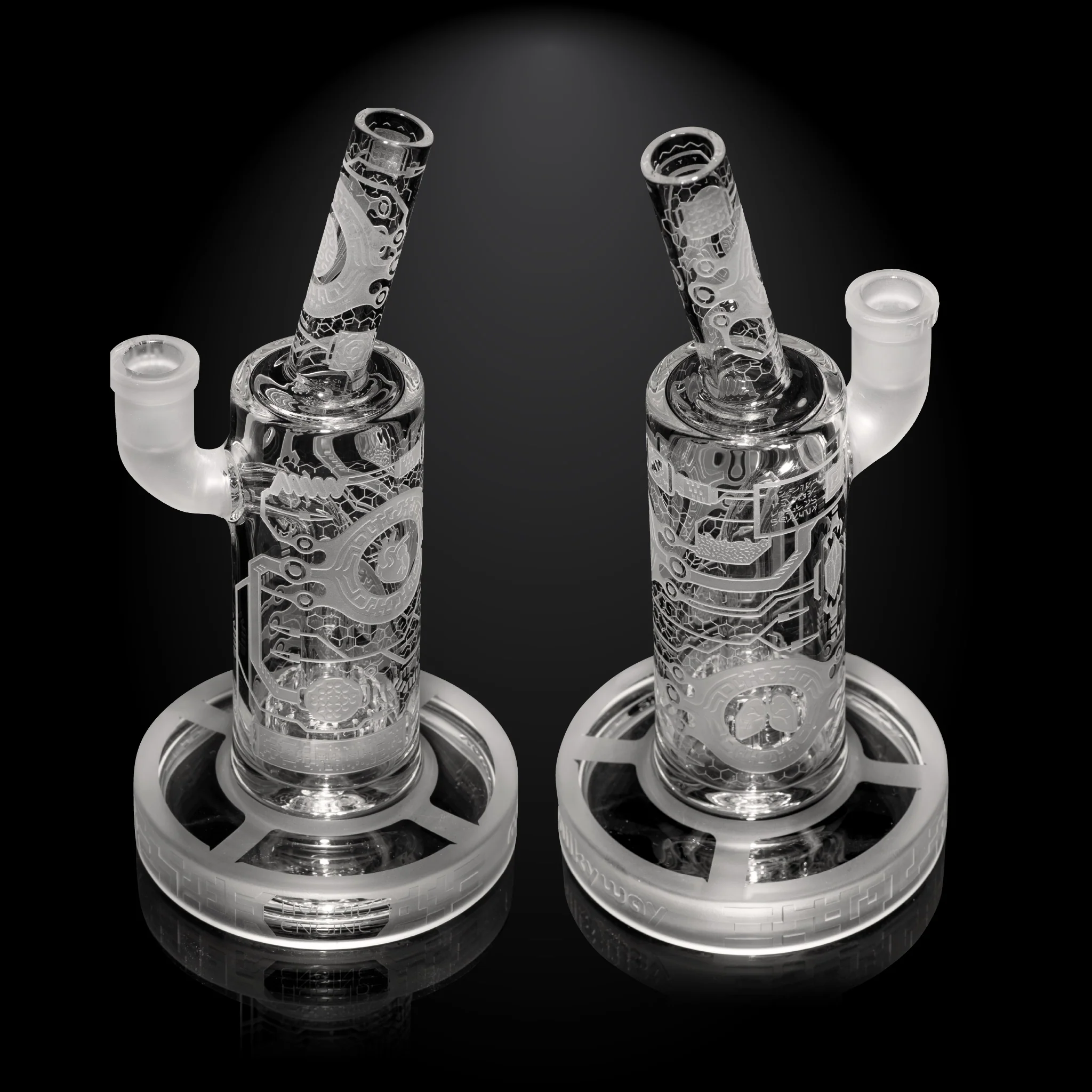 Milky Way Glass Hybrid Engine 9" Dab Rig - Image 7