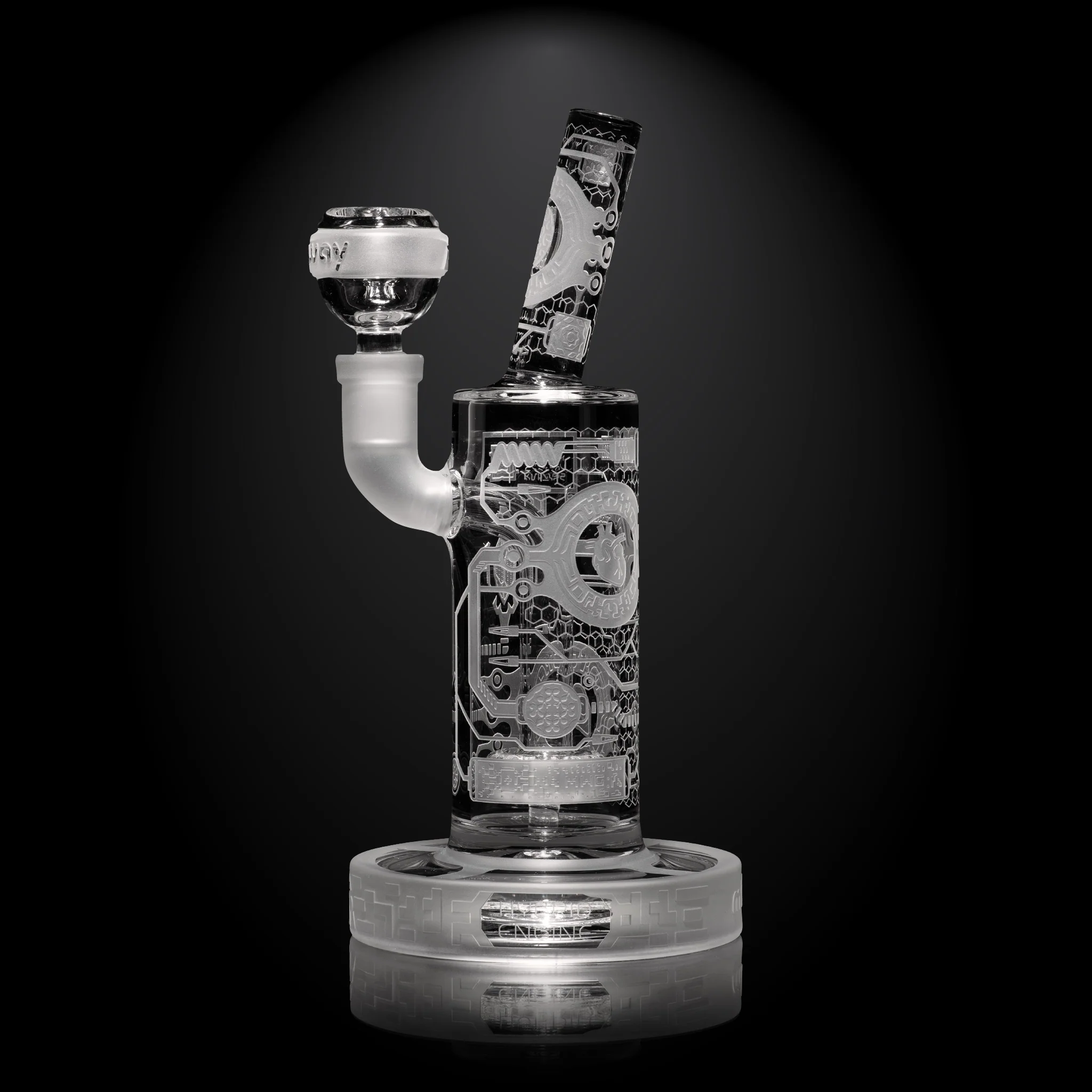 Milky Way Glass Hybrid Engine 9" Dab Rig - Image 8