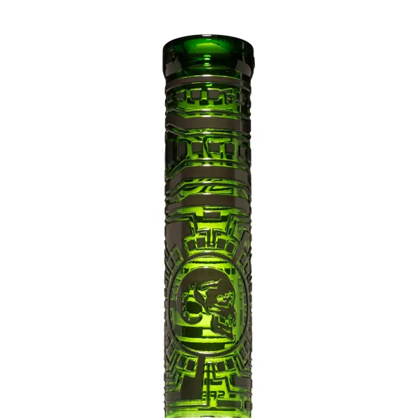 Milky Way Glass Species 14" Beaker Bong (Green) - Image 2