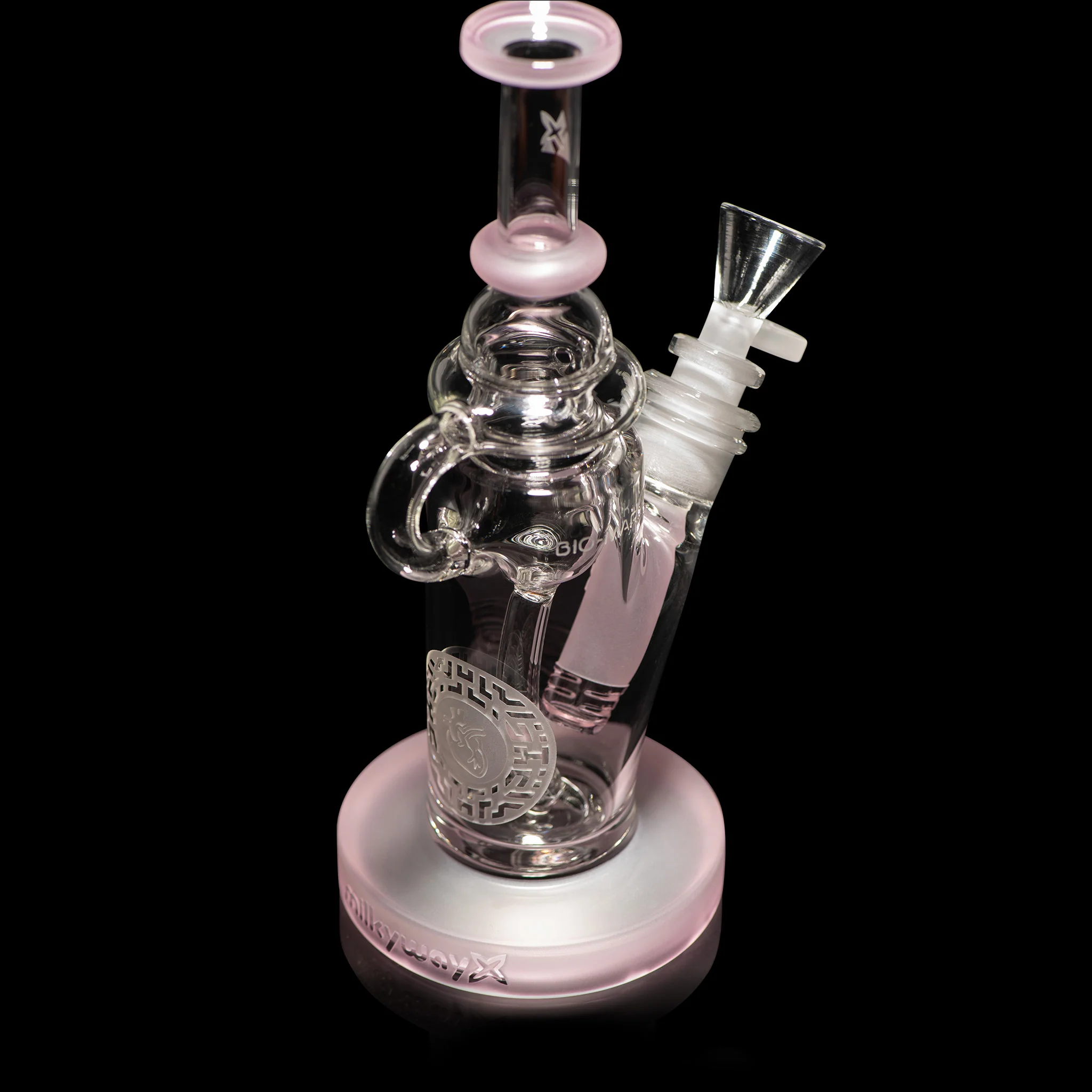 Milky Way X Bio-Insignia 8" Recycler (Pink) - Image 4
