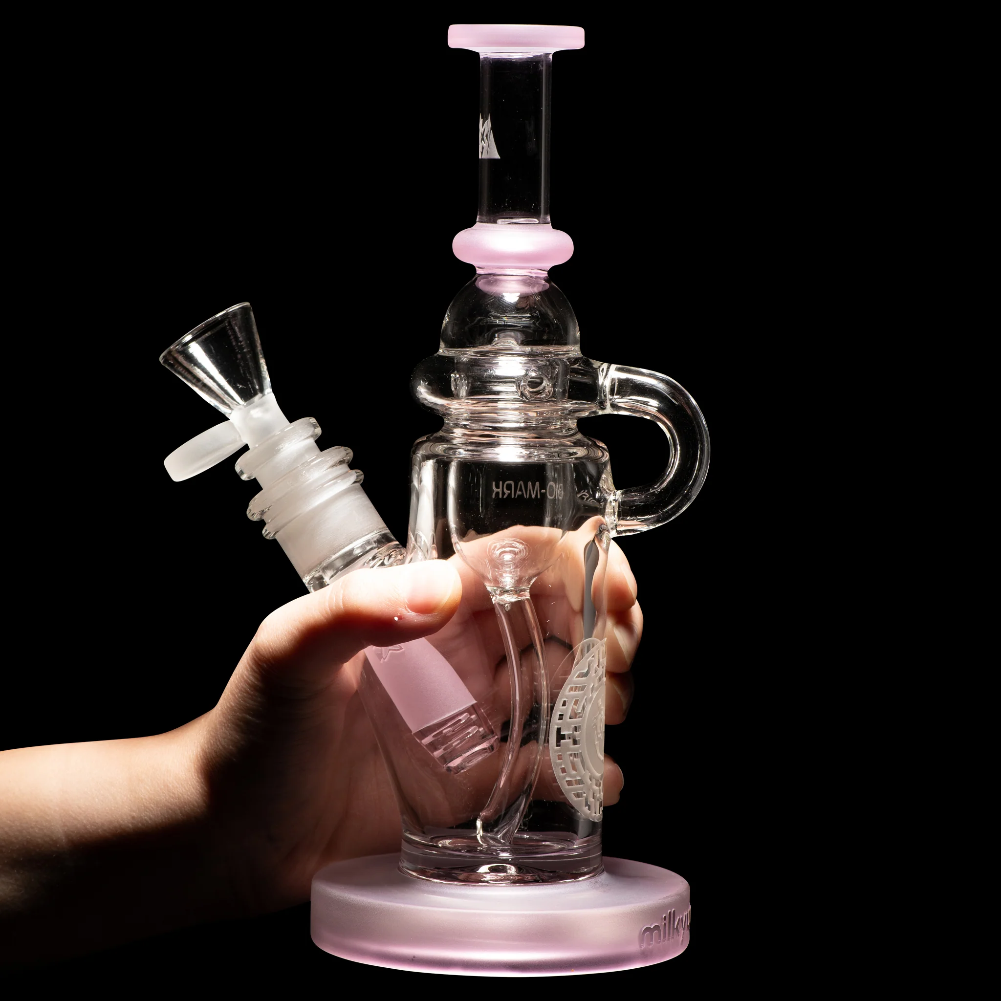 Milky Way X Bio-Insignia 8" Recycler (Pink) - Image 5