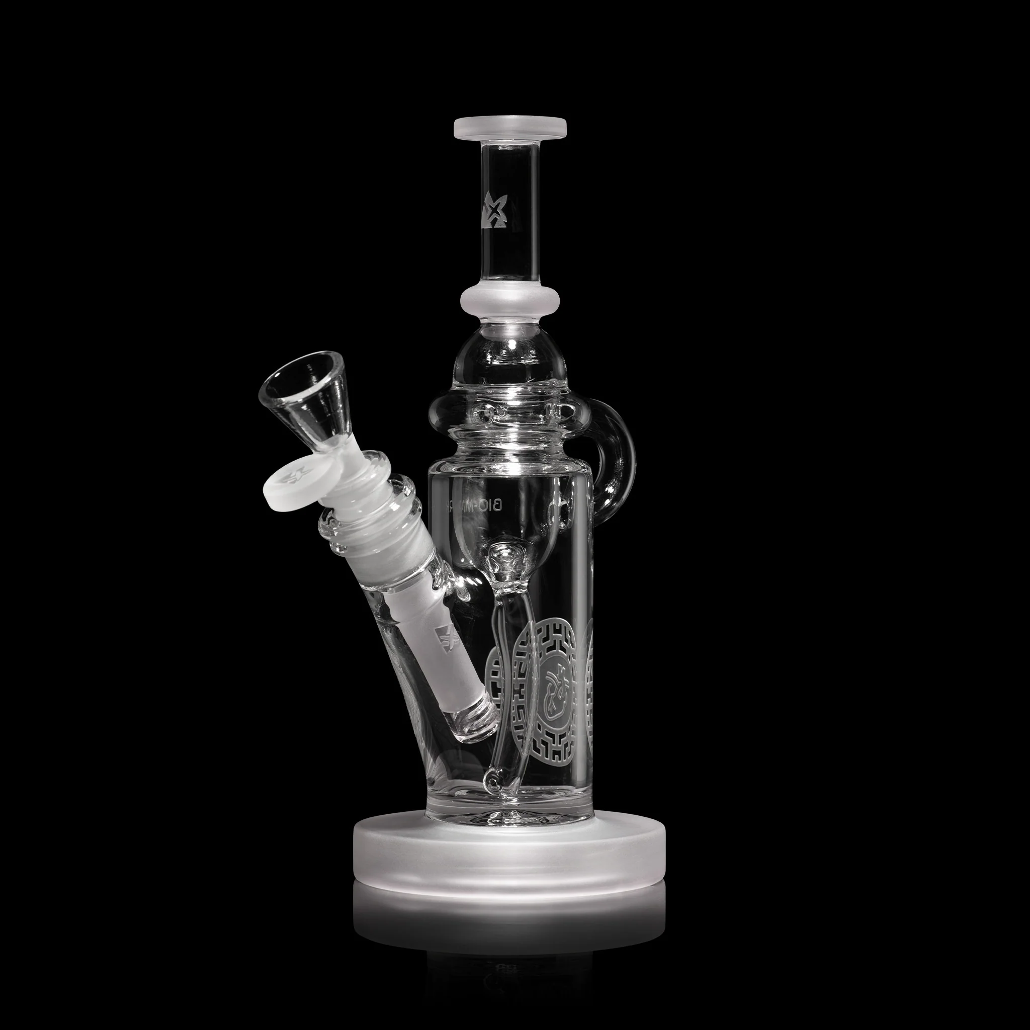Milky Way X Bio-Insignia 8" Recycler (Clear) - Image 3