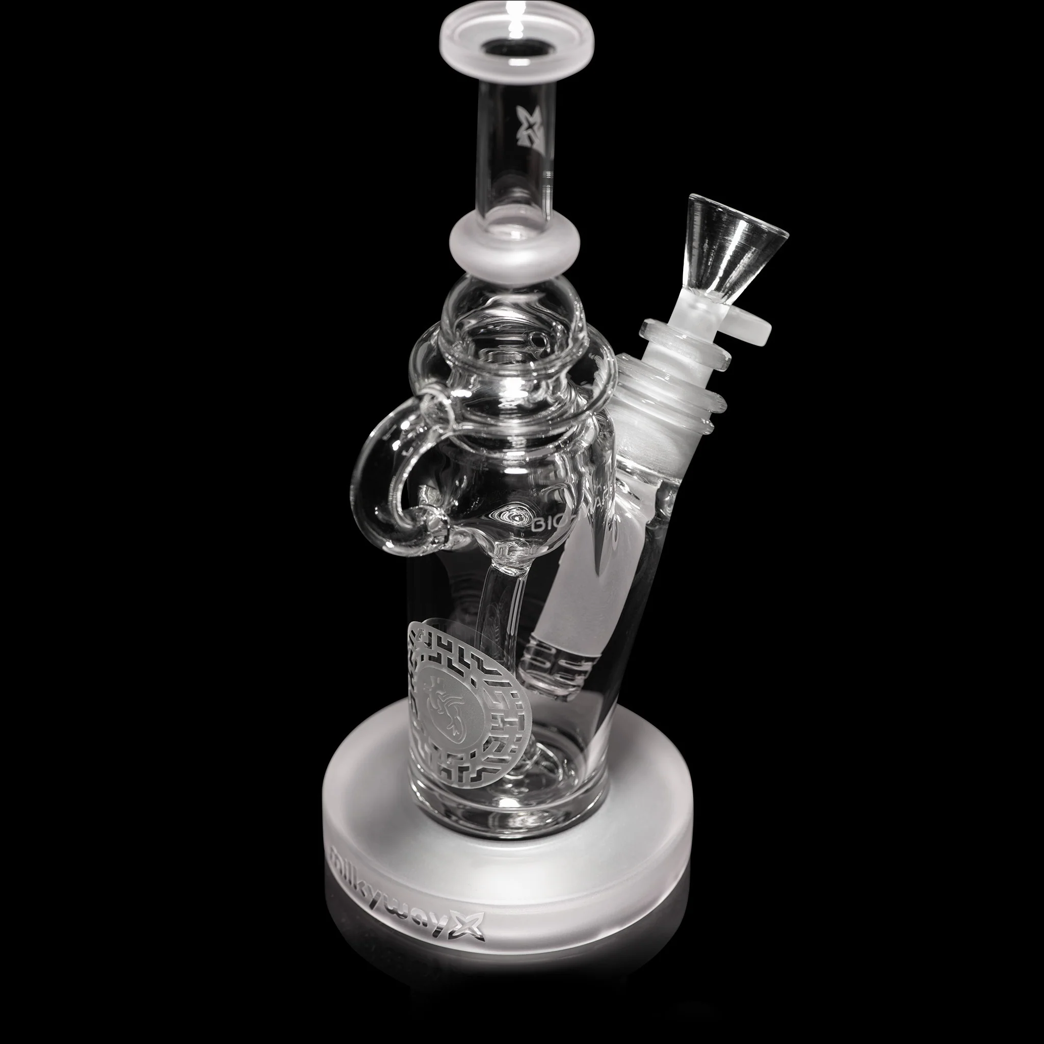 Milky Way X Bio-Insignia 8" Recycler (Clear) - Image 4