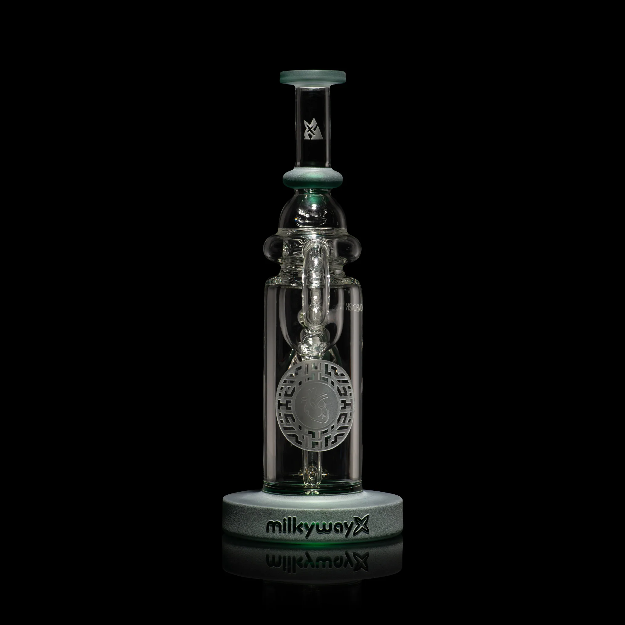Milky Way X Bio-Insignia 8" Recycler (Teal) - Image 2