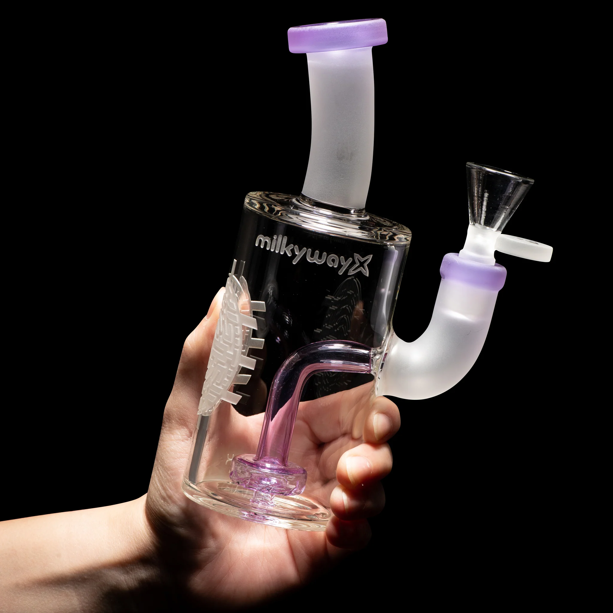 Milky Way X Bio Seal 7" Dab Rig (Purple) - Image 3