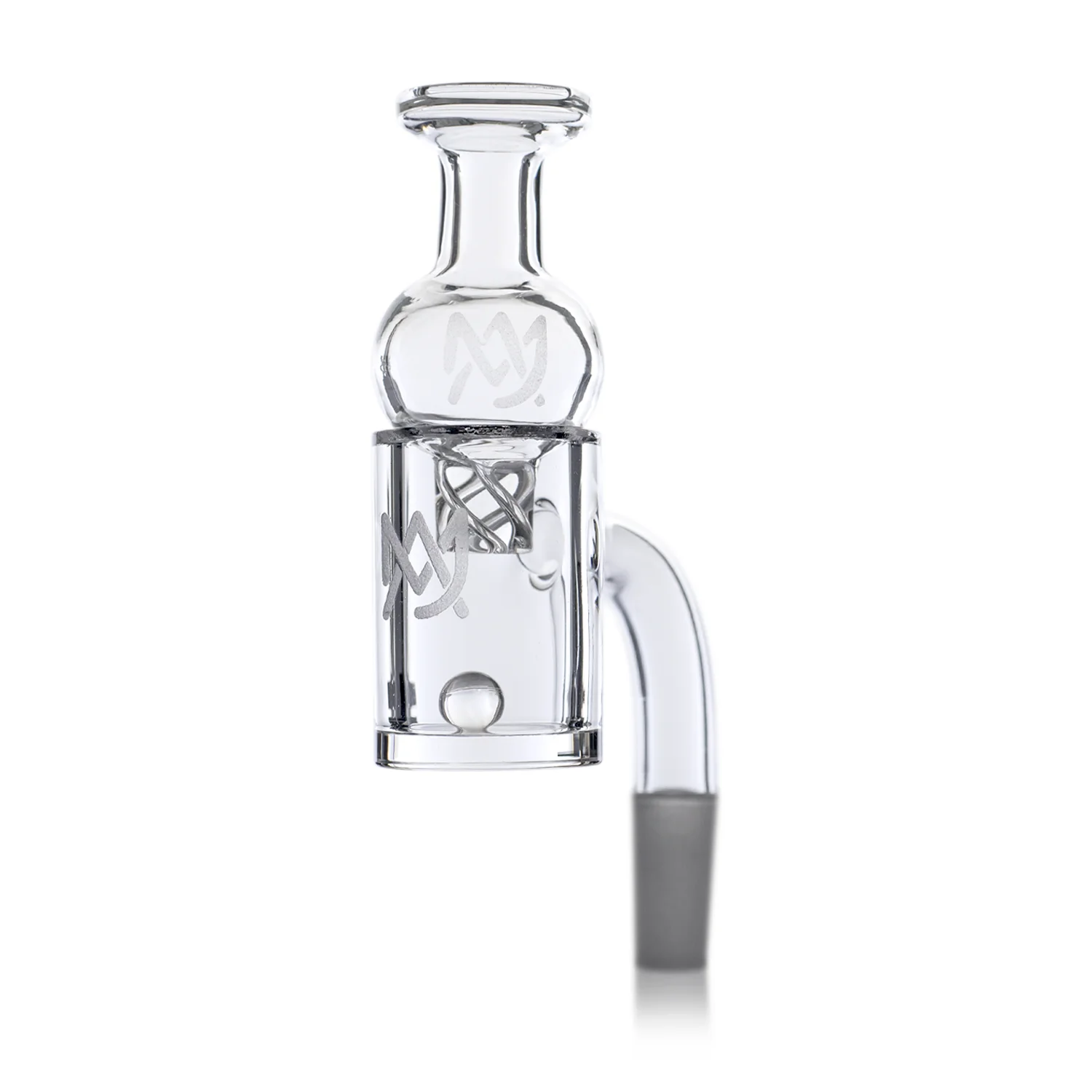 MJ Arsenal Premium Full Weld Clear Quartz Banger - Image 4