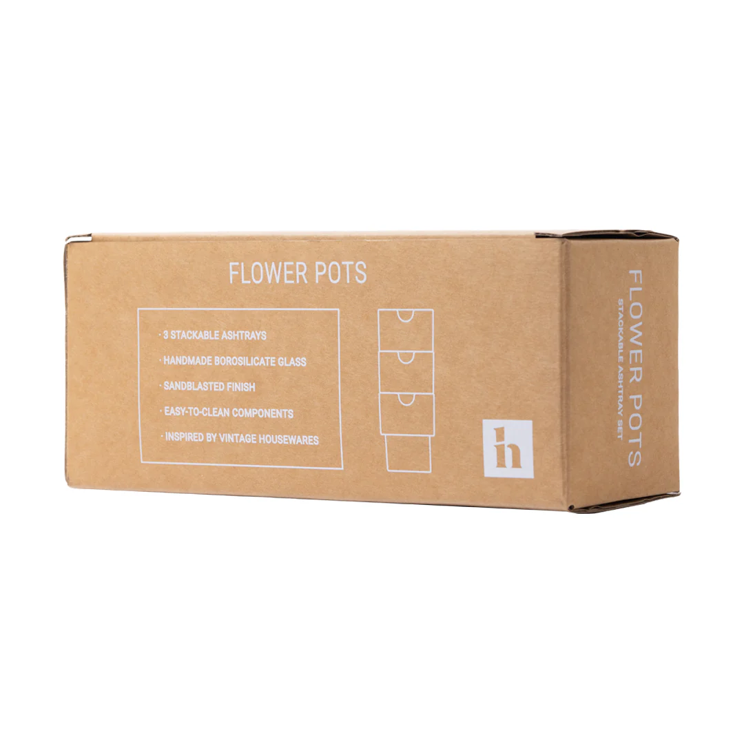 NWTN Home Flower Pots AshTray Set (Honeycomb) - Image 4