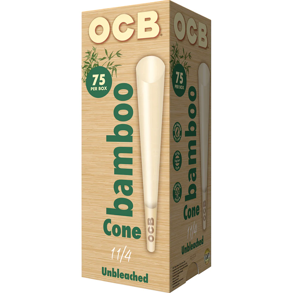 OCB Bamboo Cone Tower - 1 1/4" (75 count)