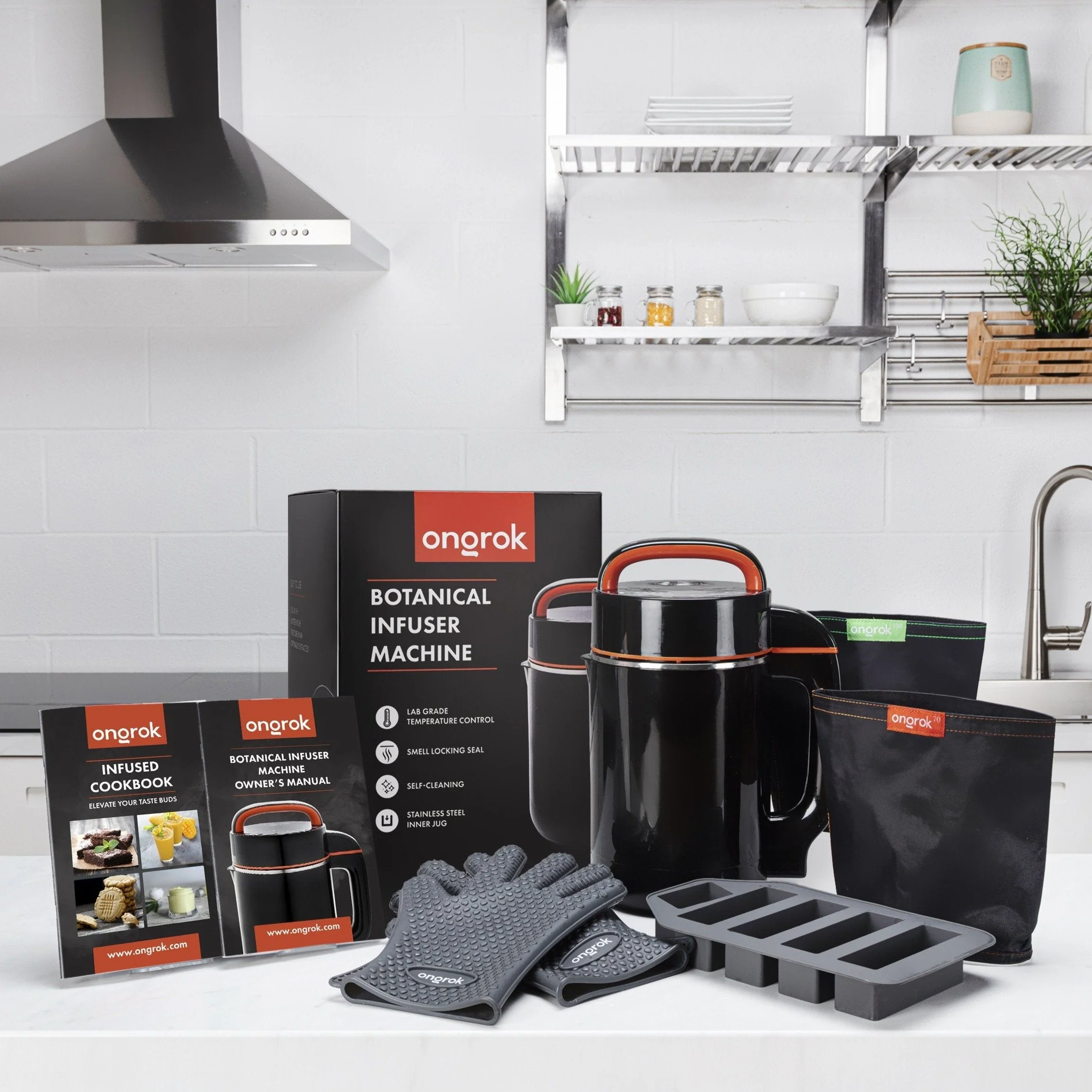 Ongrok Large (Full-Size) Botanical Infuser Machine and Kit