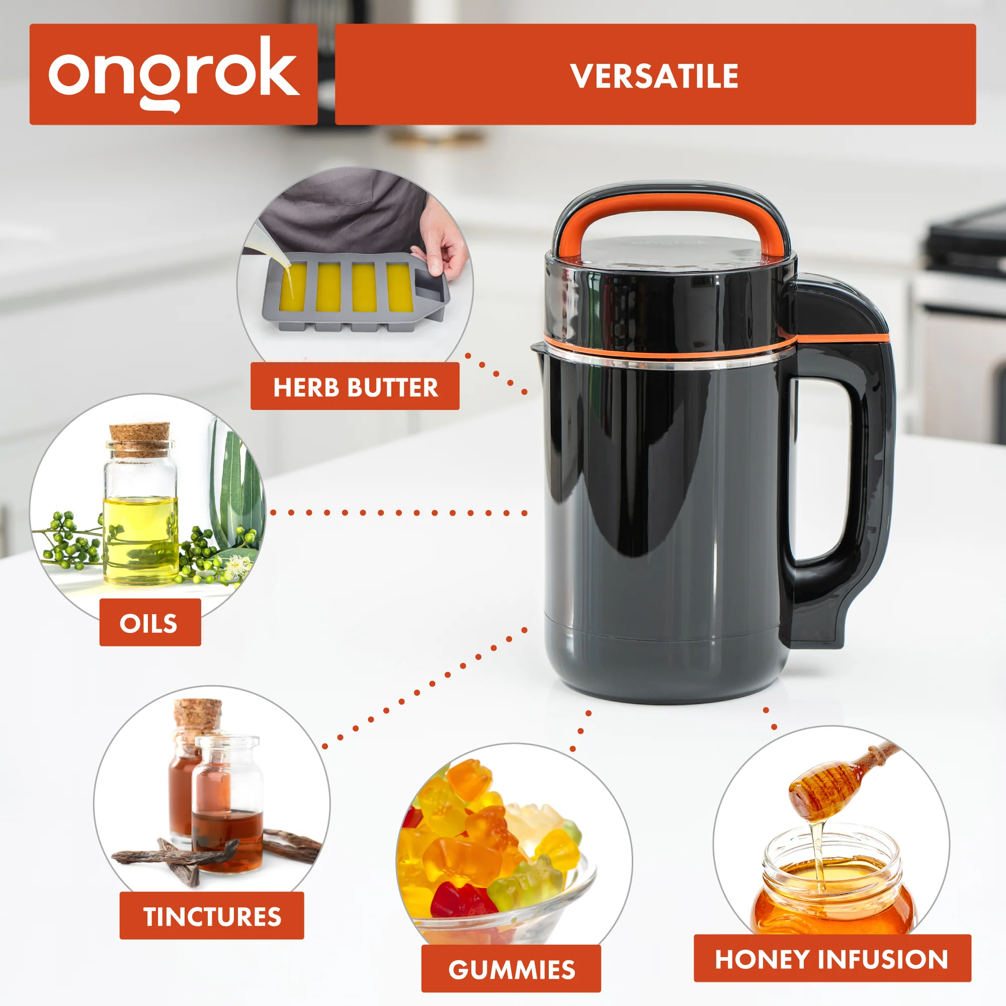 Ongrok Large (Full-Size) Botanical Infuser Machine and Kit - Image 14