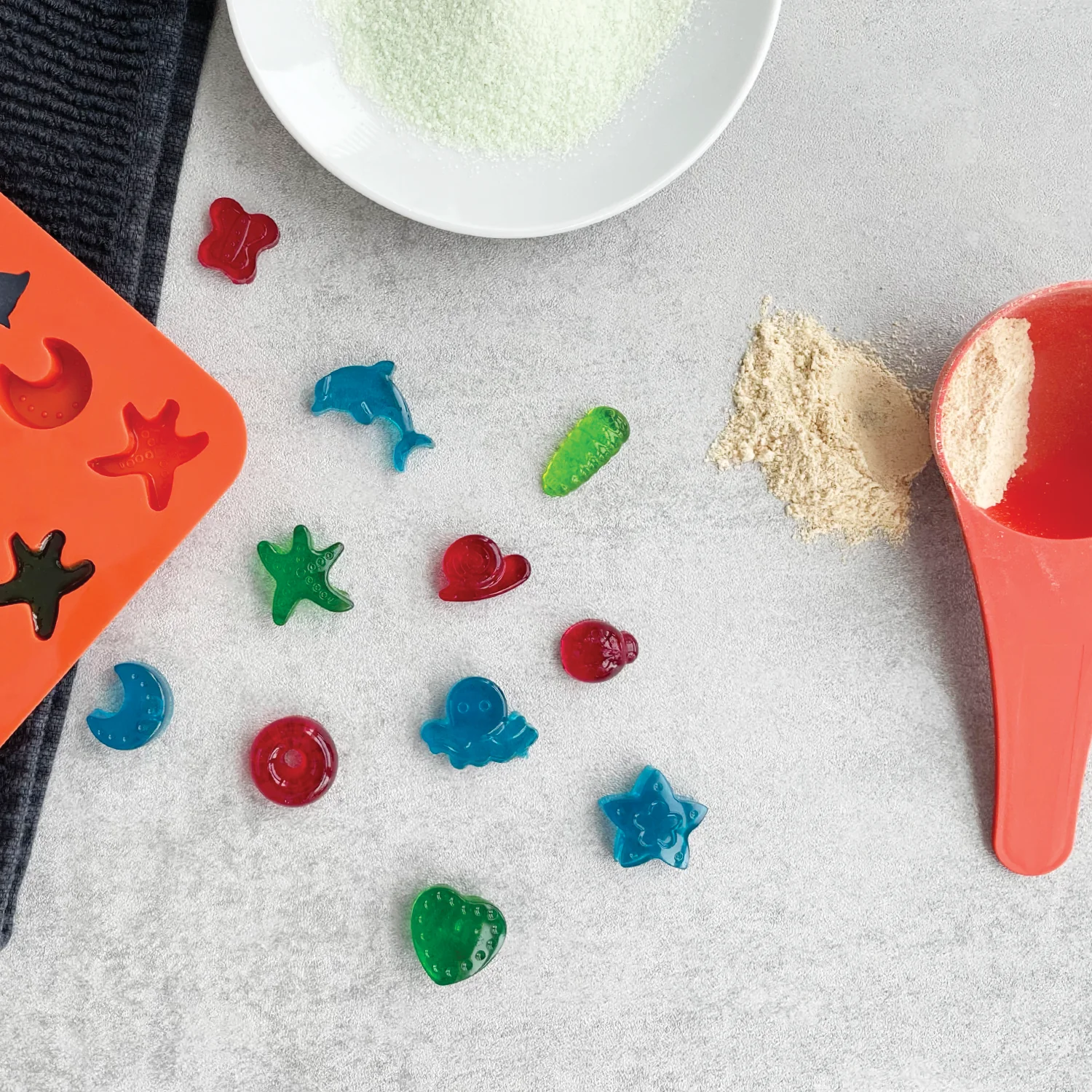 Ongrok Silicone Gummy Molds with Droppers - Image 13