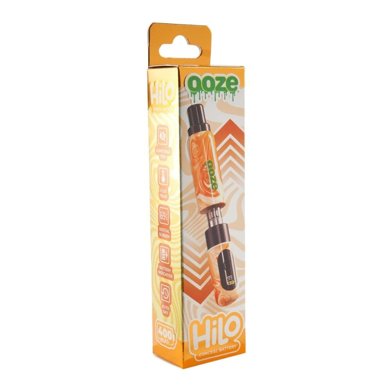 Ooze Hivo Conceal 510 Battery (Orange) - Image 8