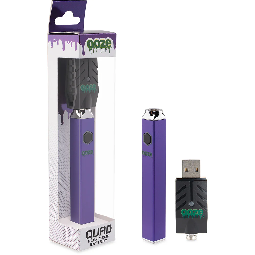 Ooze Quad Battery + Smart USB (Ultra Purple)