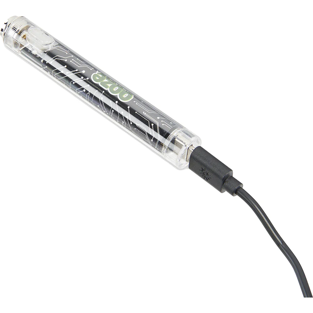 Ooze Slim Clear Pen Battery & Charger (Black) - Image 6