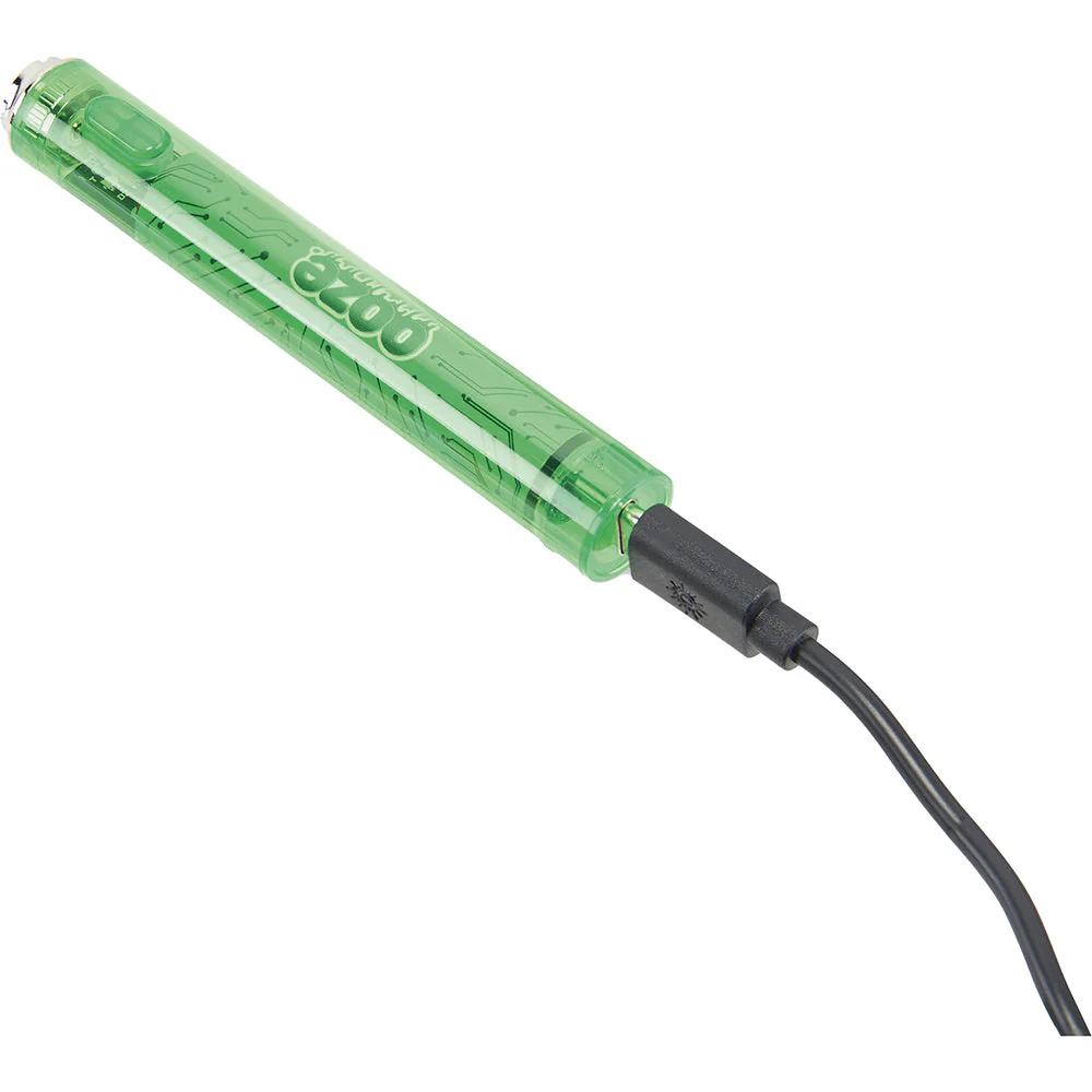 Ooze Slim Clear Pen Battery & Charger (Green) - Image 6